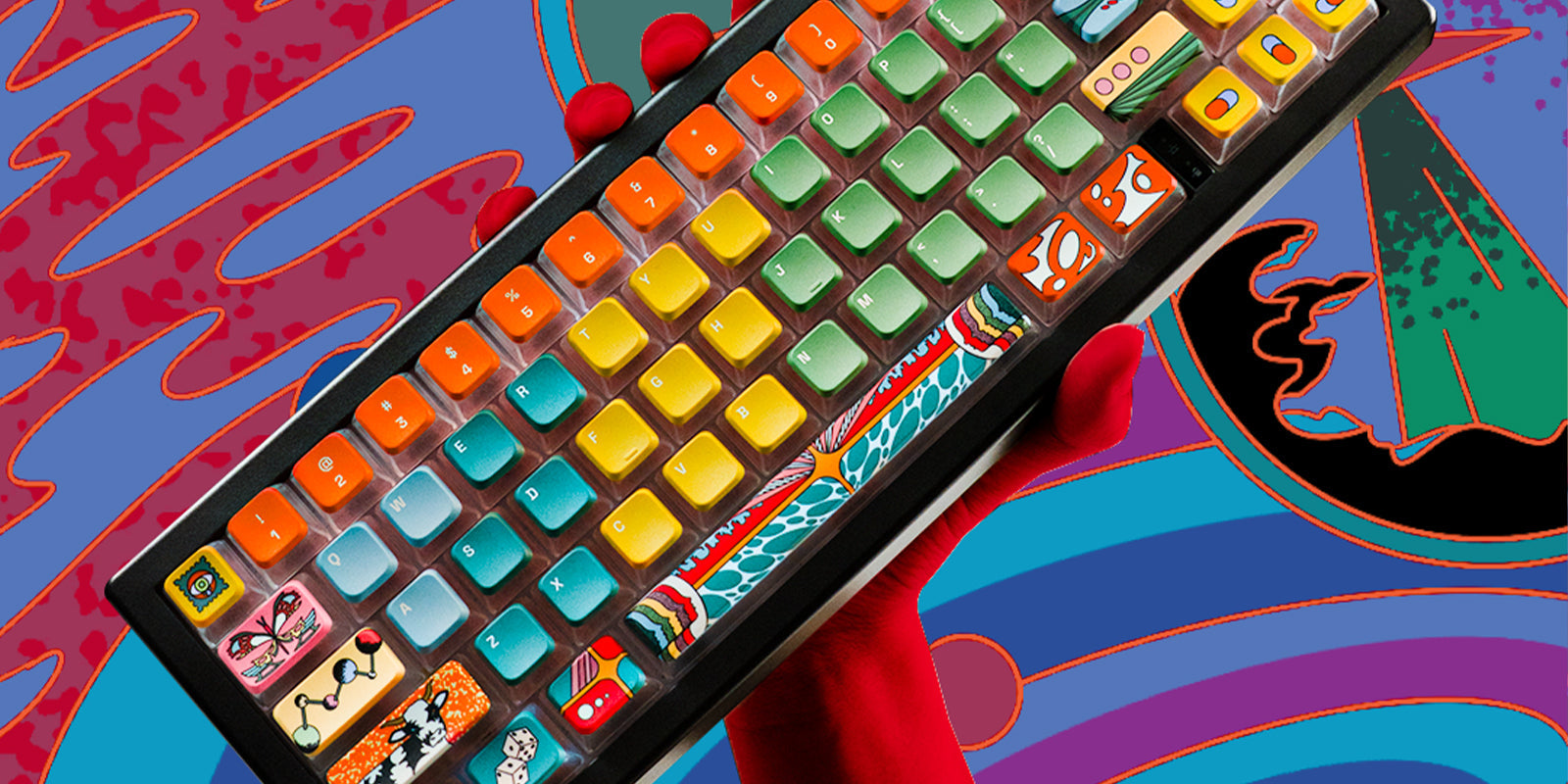Keycap Collab Spotlight: Thekapco x Brain Damage