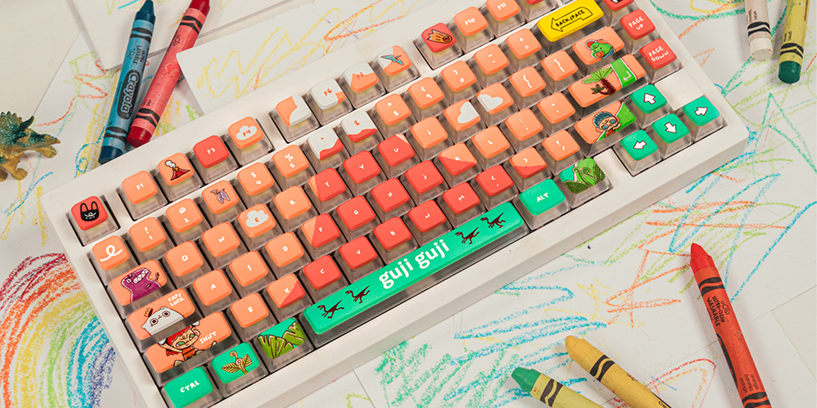Keycap Collab Spotlight: Thekapco x Guji-Guji