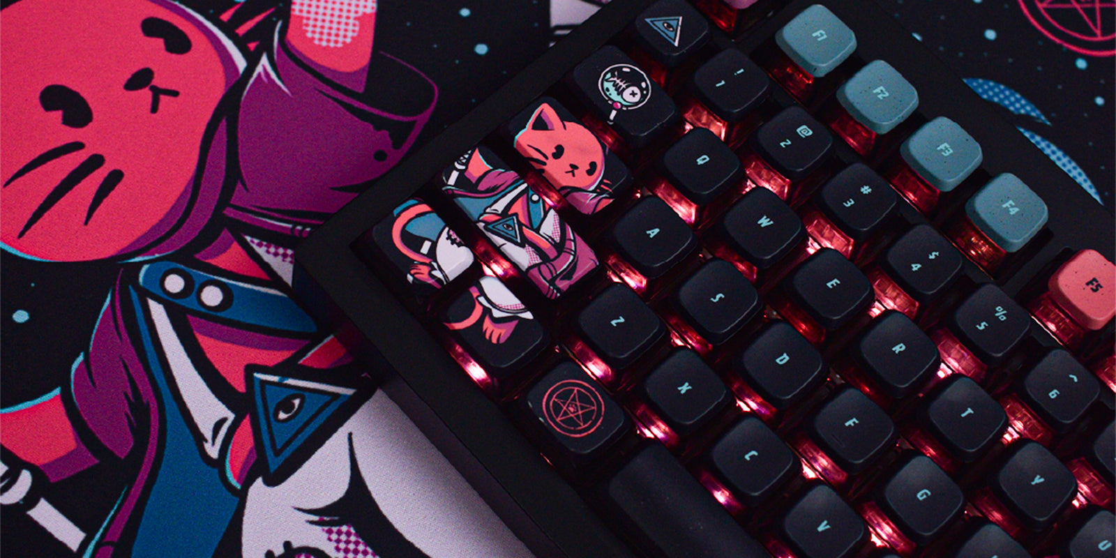 Keycap Collab Spotlight: Thekapco x Ilustrata