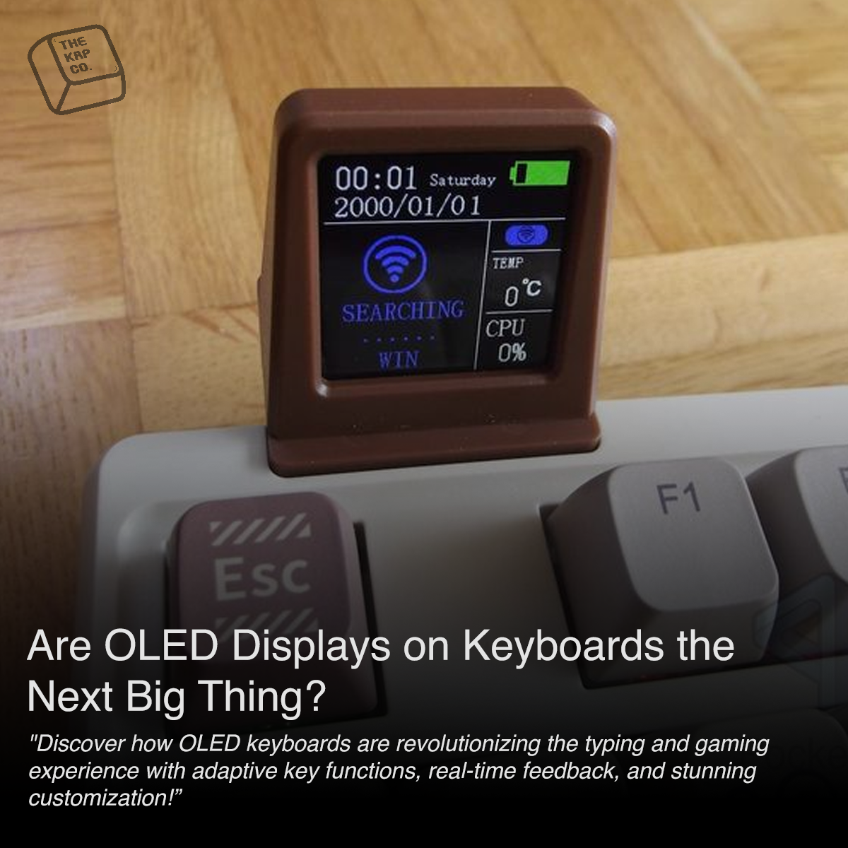 Are OLED Displays on Keyboards the Next Big Thing? | The Future of Keyboards