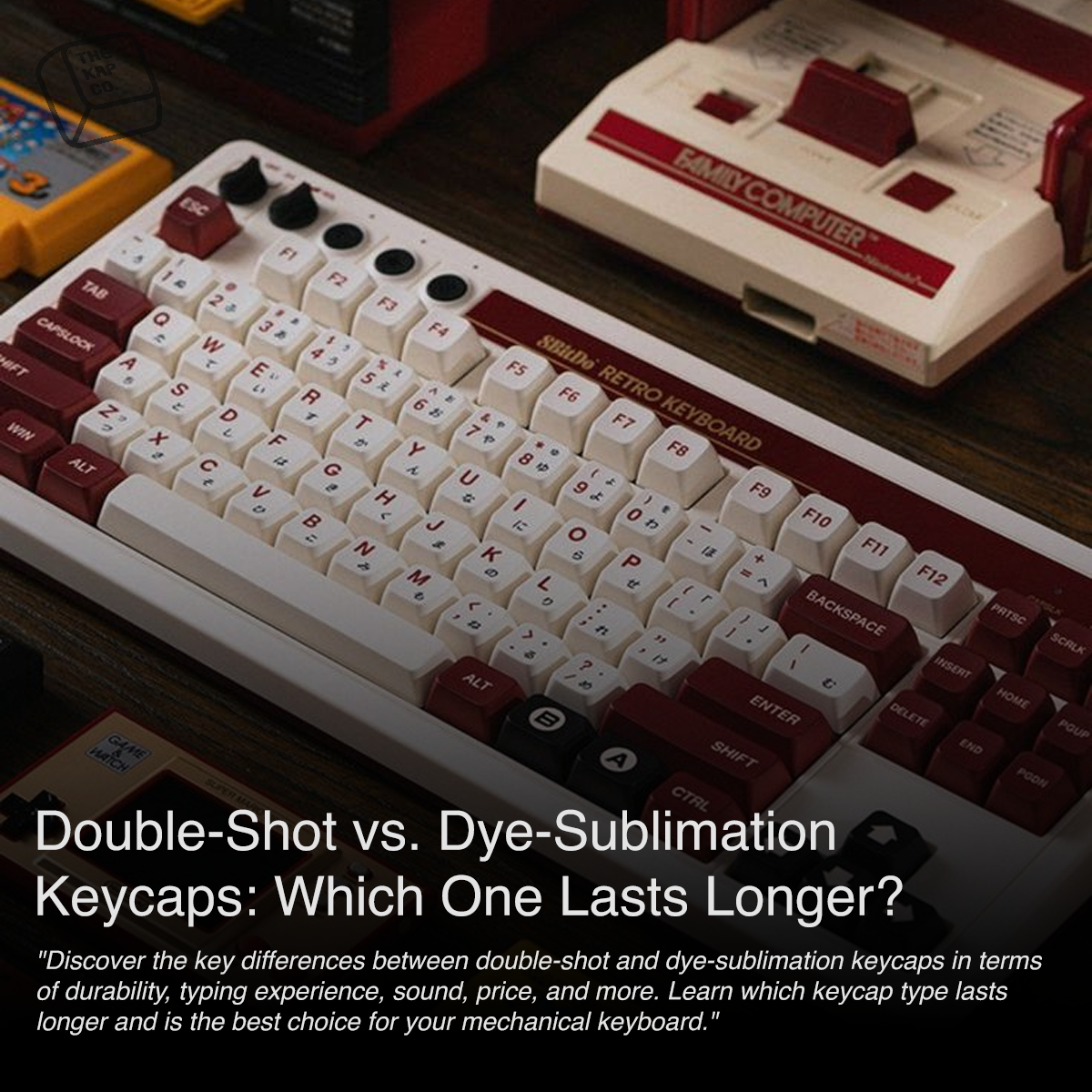 Double-Shot vs. Dye-Sublimation Keycaps: Which One Lasts Longer?
