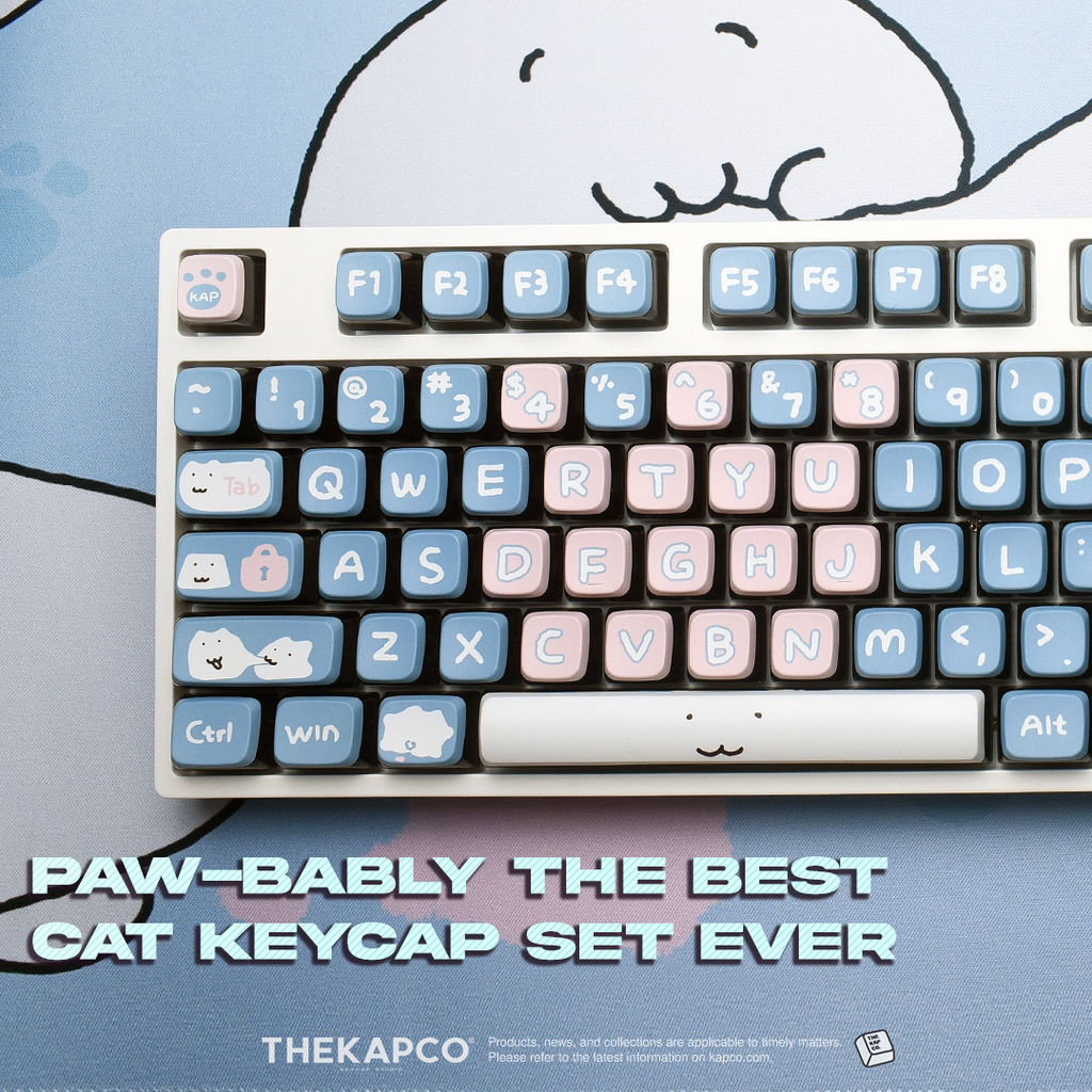 Paw-bably The Best Cat Keycap Set Ever