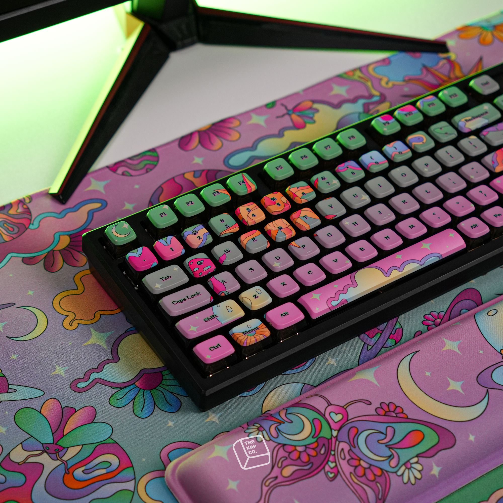 Thekapco x Kelsie Cosmic | Garden of Unearthly Delight Keycap Set