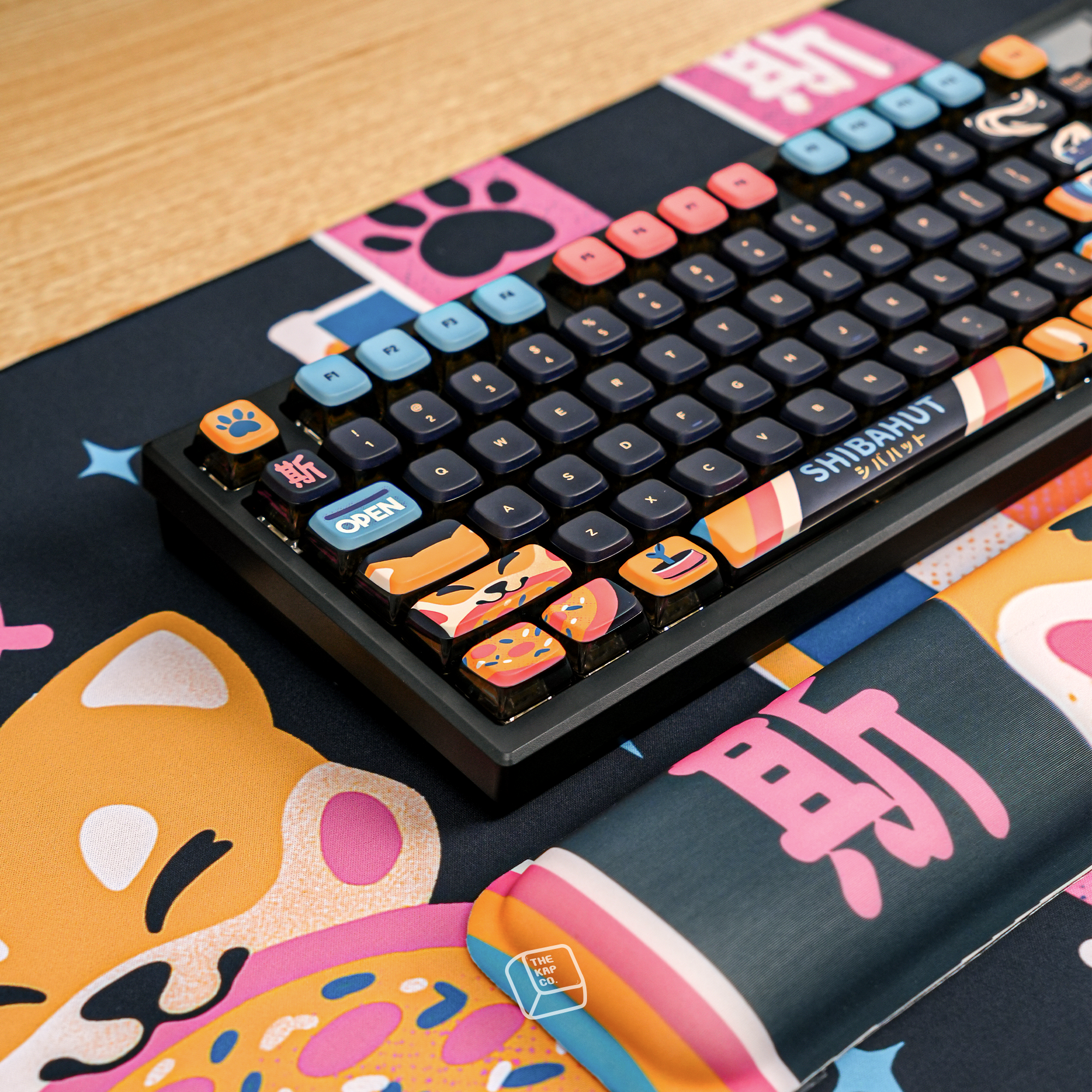 Thekapco x EduEly | Shiba Hut Keycaps