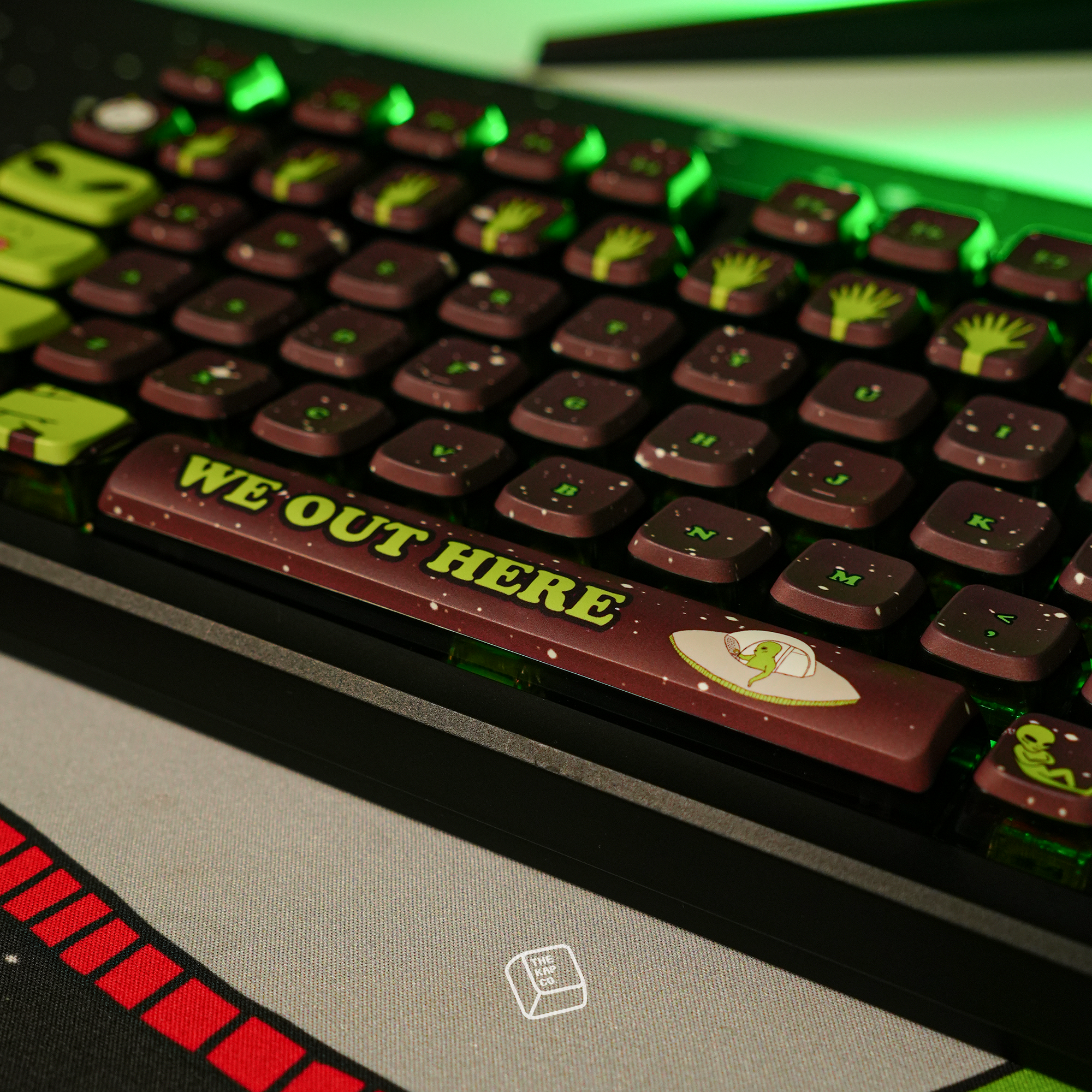 Thekapco x RipnDip | We Out Here Keycaps