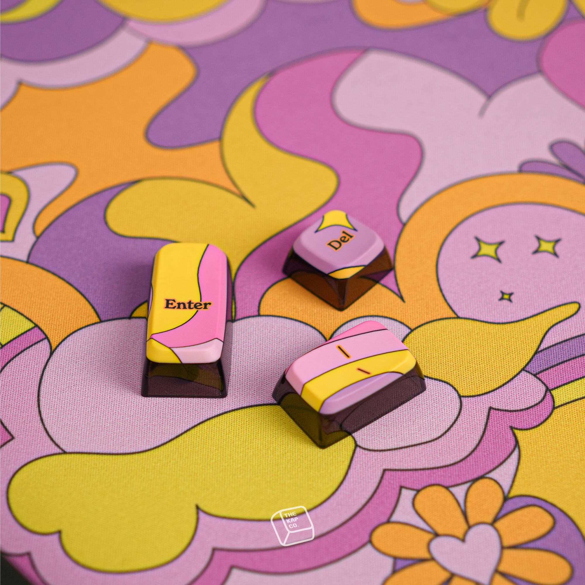 Thekapco x Kelsie Cosmic | Sunset Dream Keycap Set