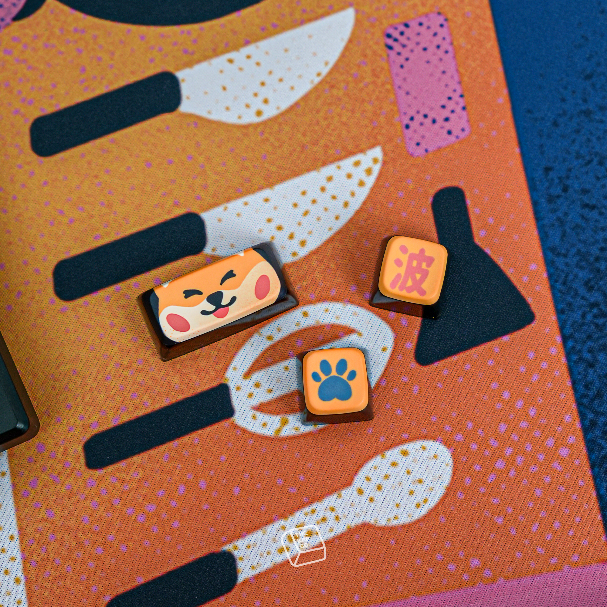 Thekapco x EduEly | Shiba Hut Keycaps