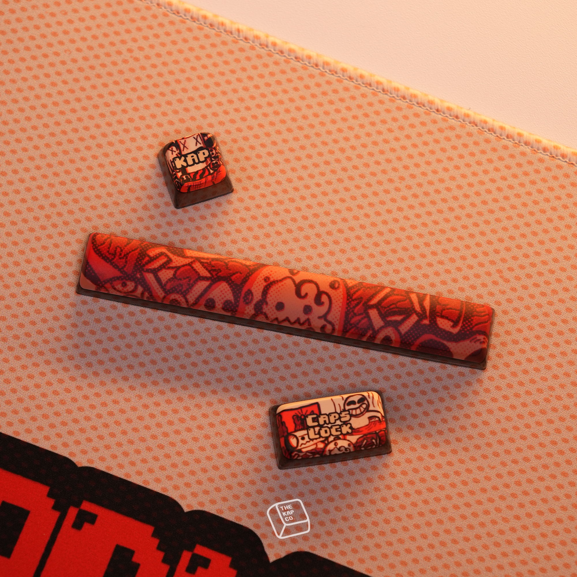 Thekapco x Vaunsarts | Doodle Party Keycaps