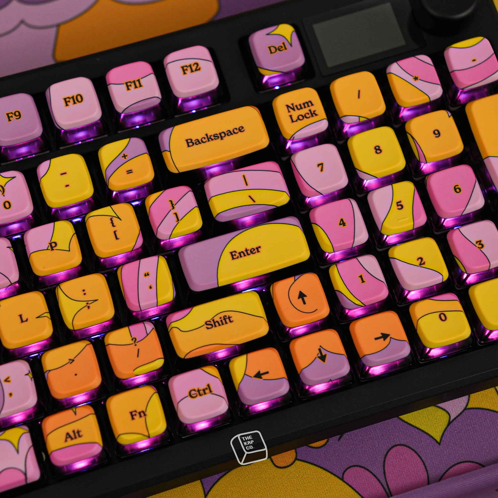 Thekapco x Kelsie Cosmic | Sunset Dream Keycap Set