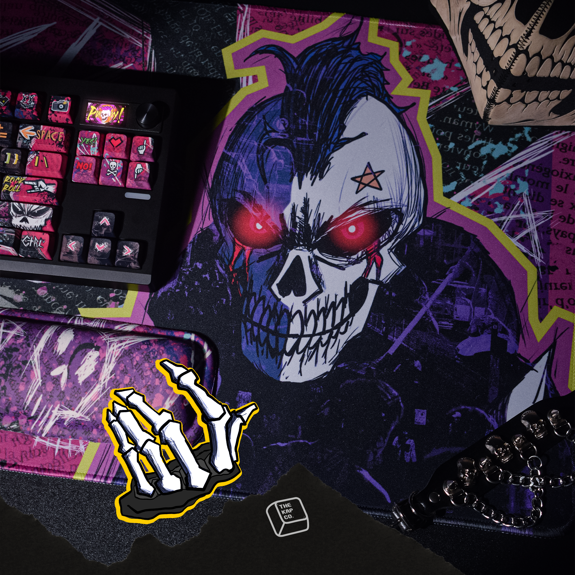 Thekapco x Atokai | The Punky Street Keycaps