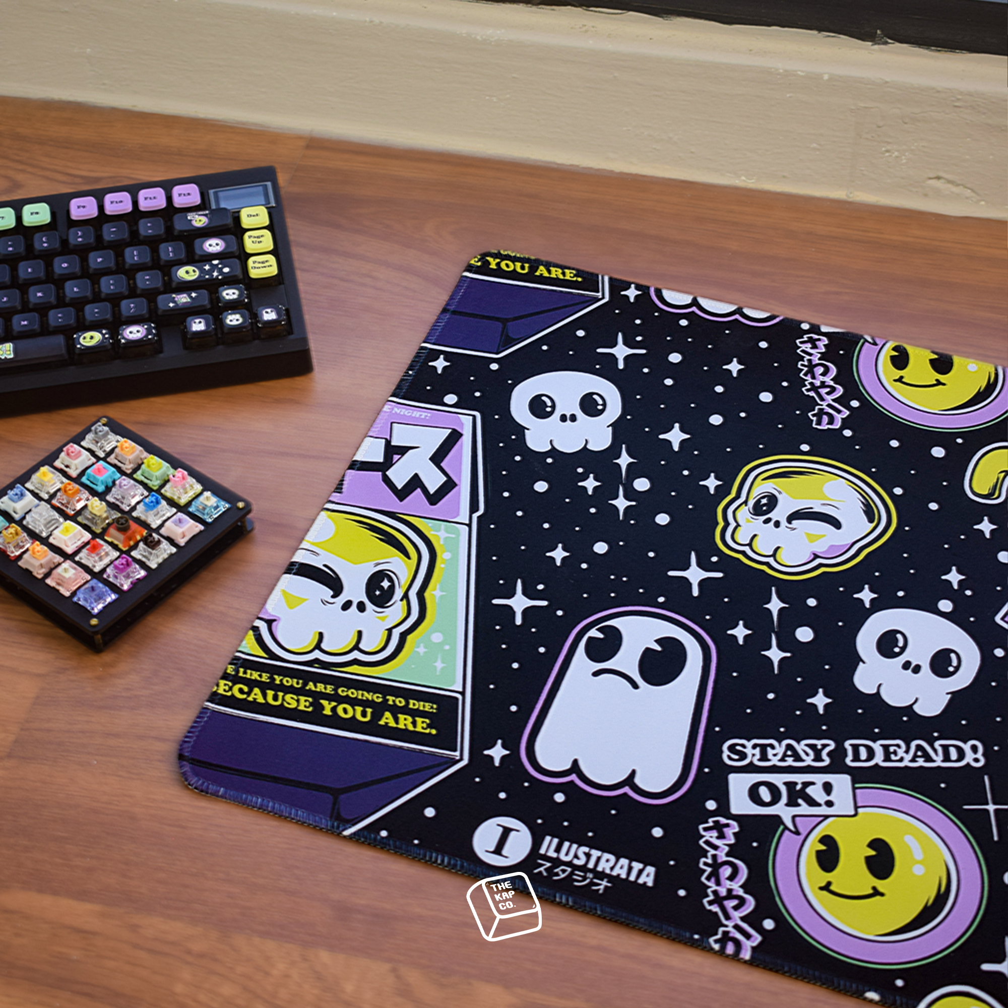 Thekapco x Ilustrata | Japanese Juice Keycaps