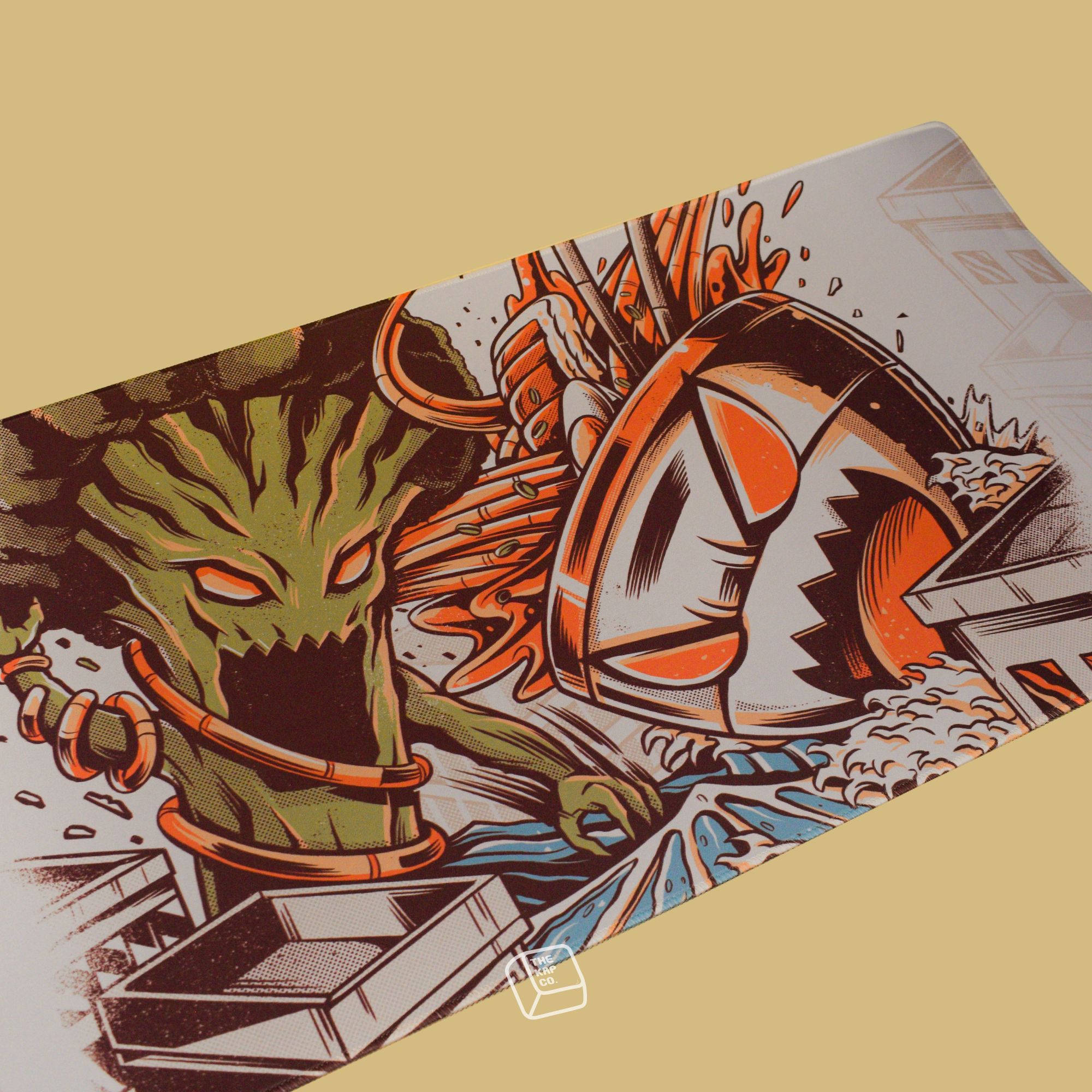 Thekapco x Ilustrata | Kaiju Food Fight Keycap Set