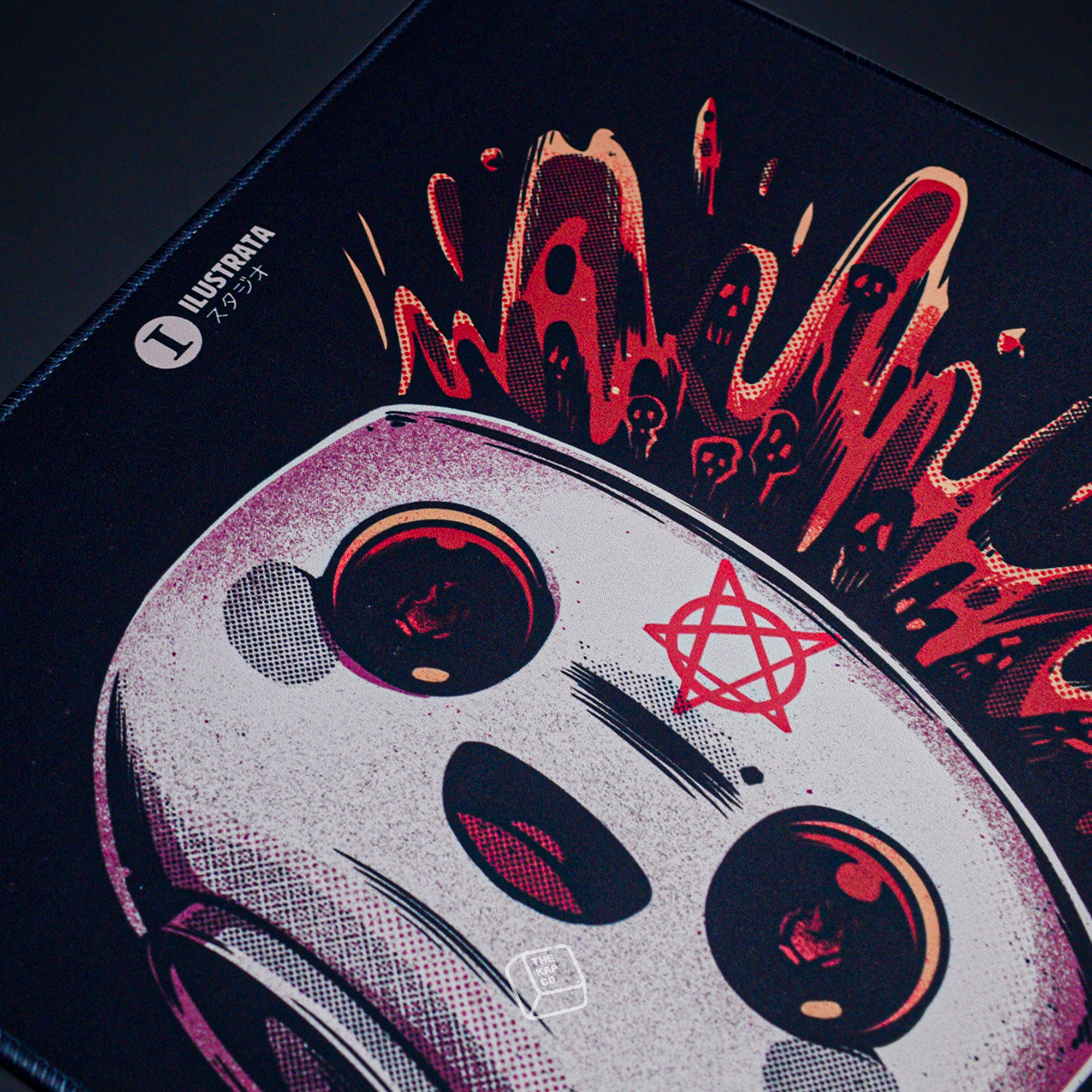 Thekapco x Ilustrata | Black Coffee Attack Keycaps