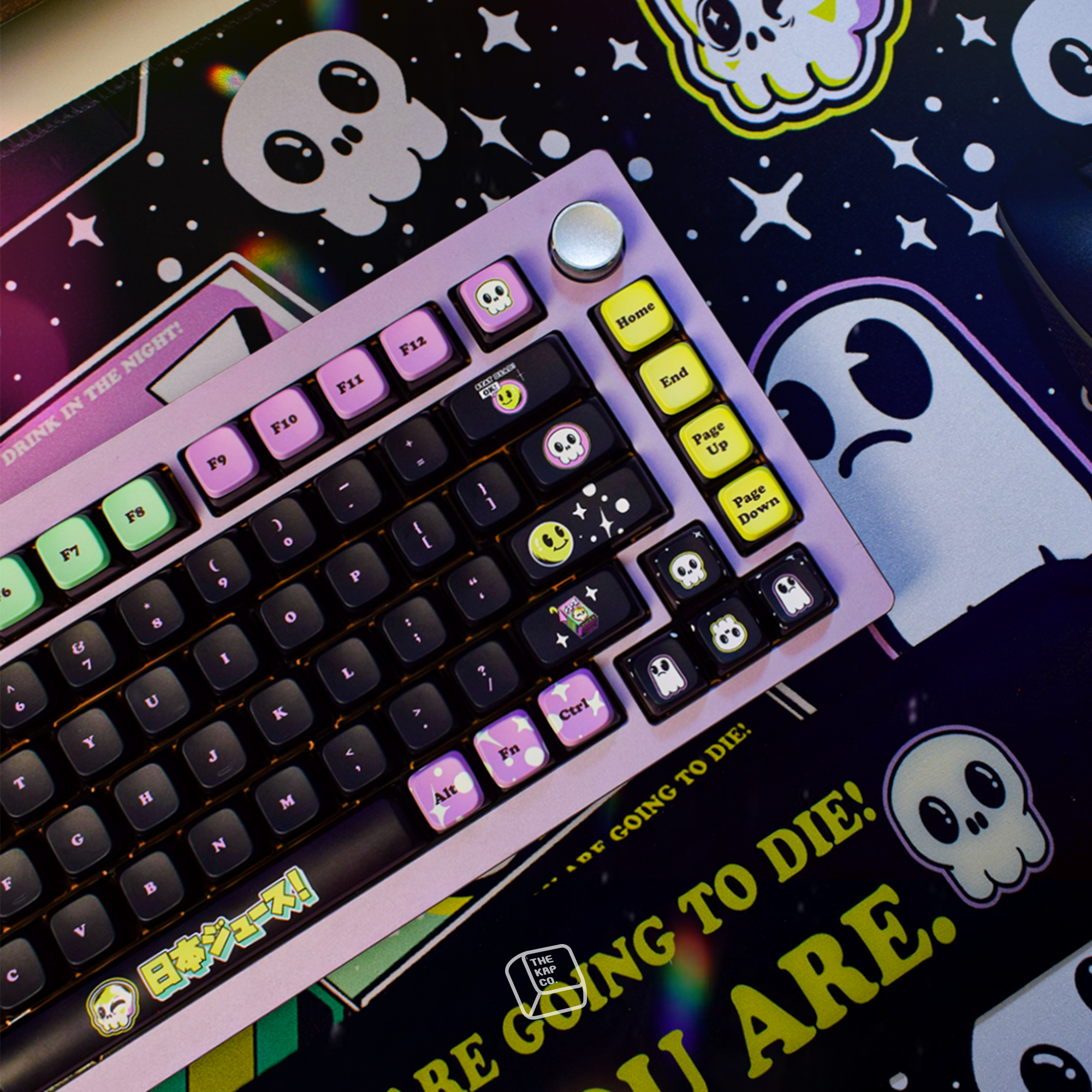 Thekapco x Ilustrata | Japanese Juice Keycaps