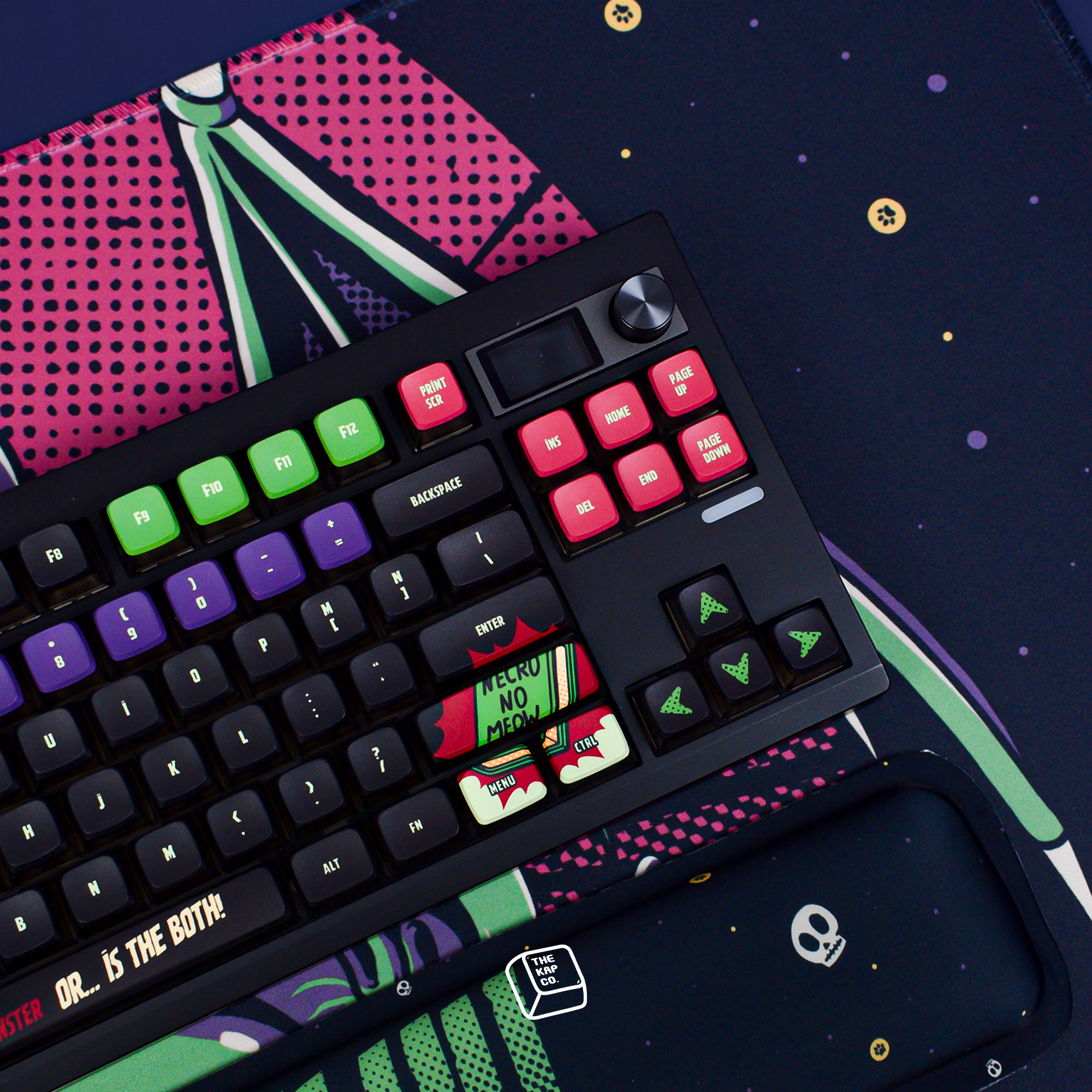 Thekapco x Ilustrata | Cathulhu Keycap Set