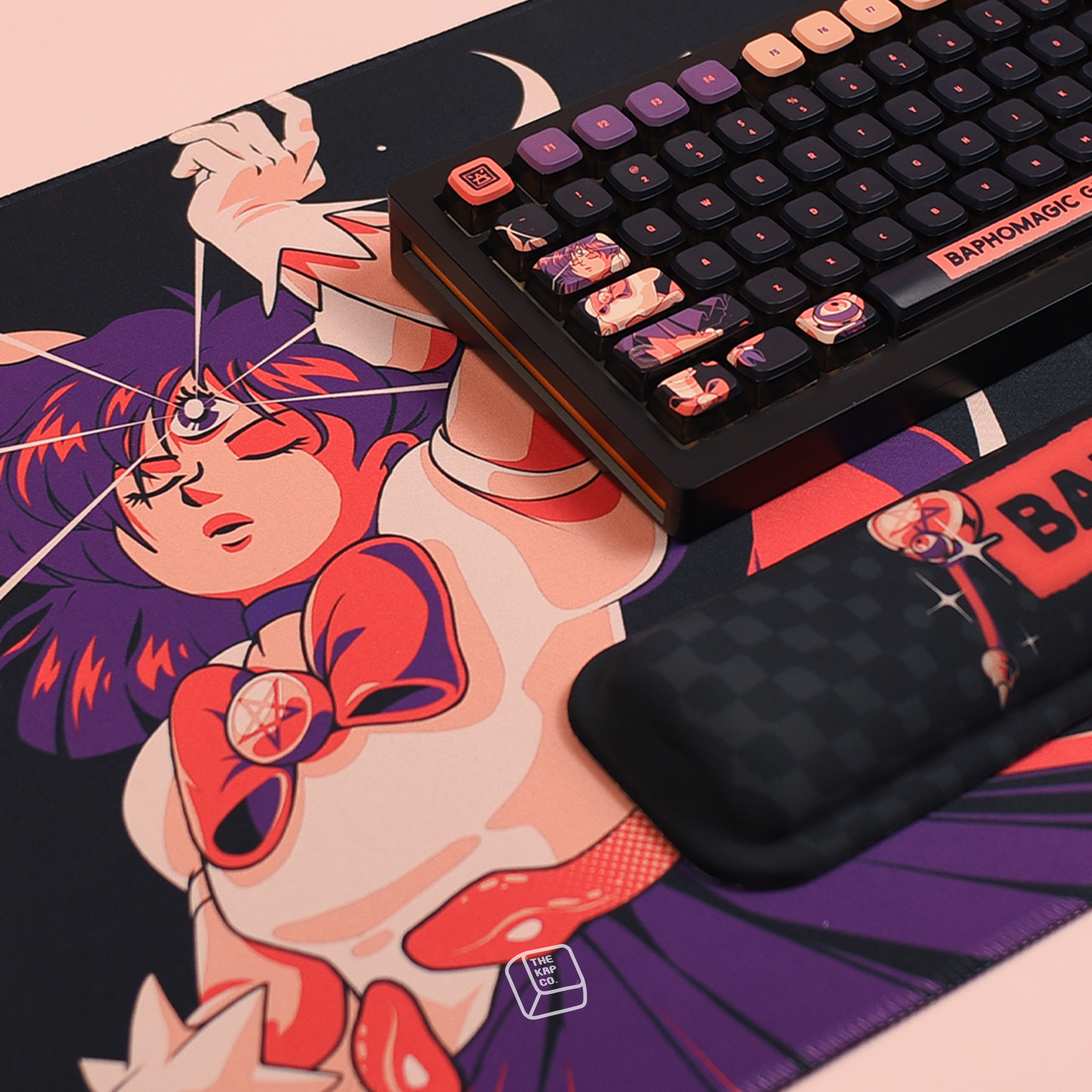 Thekapco x Ilustrata | Baphomagic Girl Keycap Set