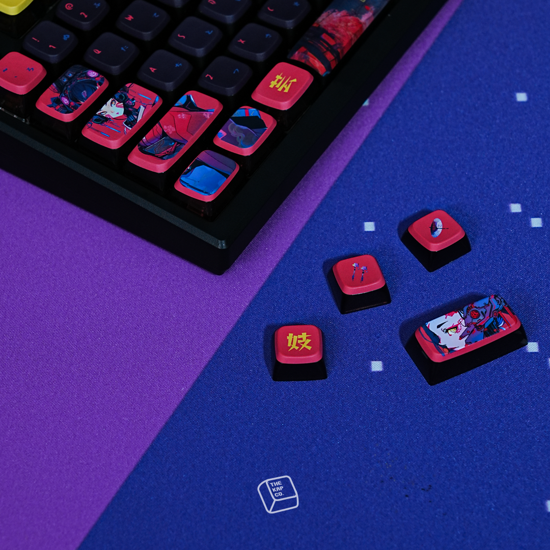 Thekapco x Powdersea | Geisha 3.0 Deskmat / Wristrest