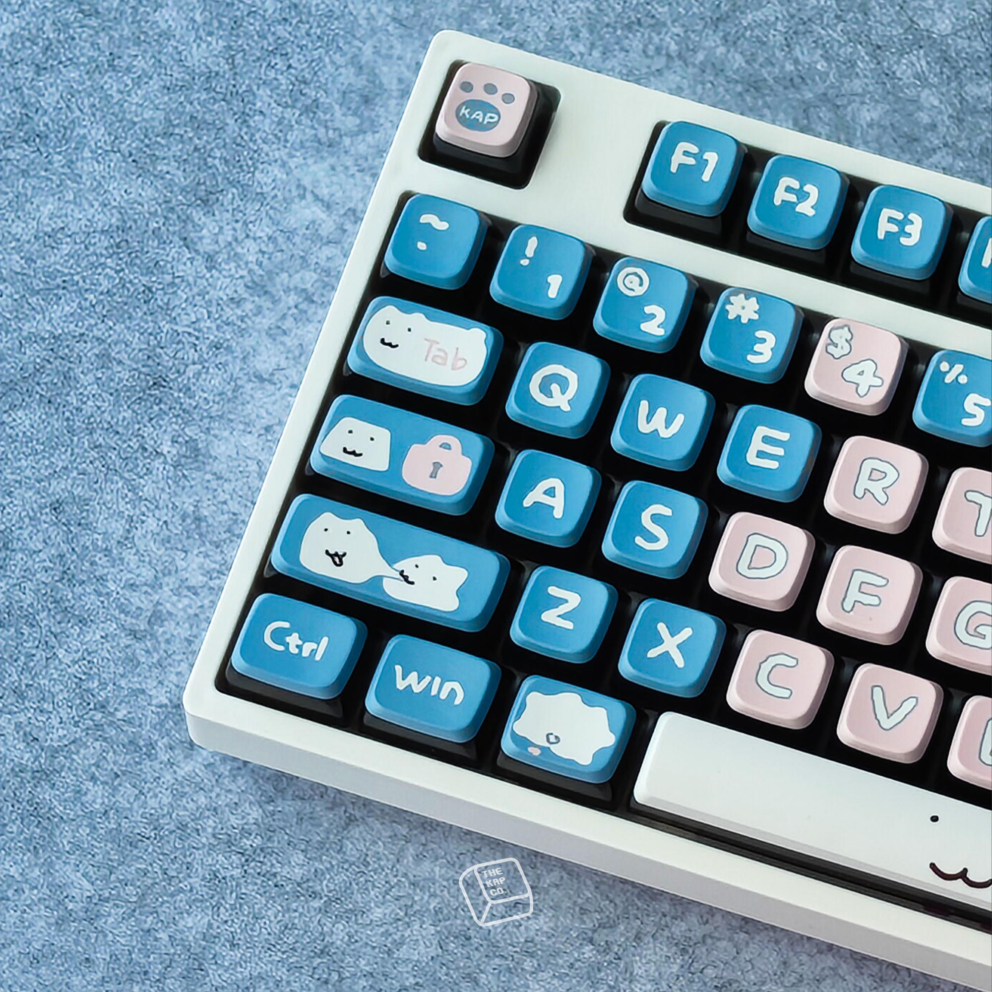 Thekapco x Meomonsters | Paw Paw Keycap Set