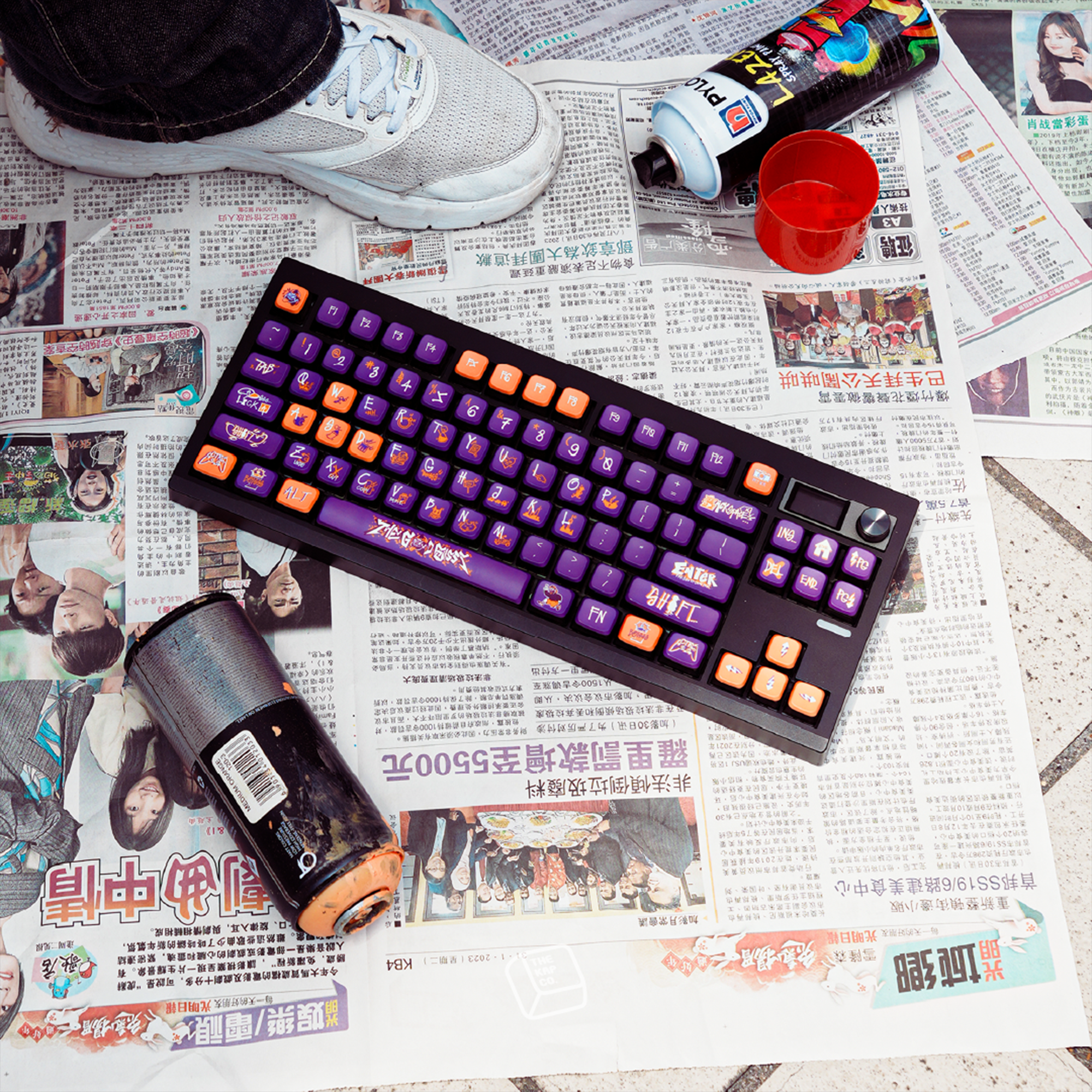 Thekapco x The Good Boisss | Create & Chill Department Keycap Set