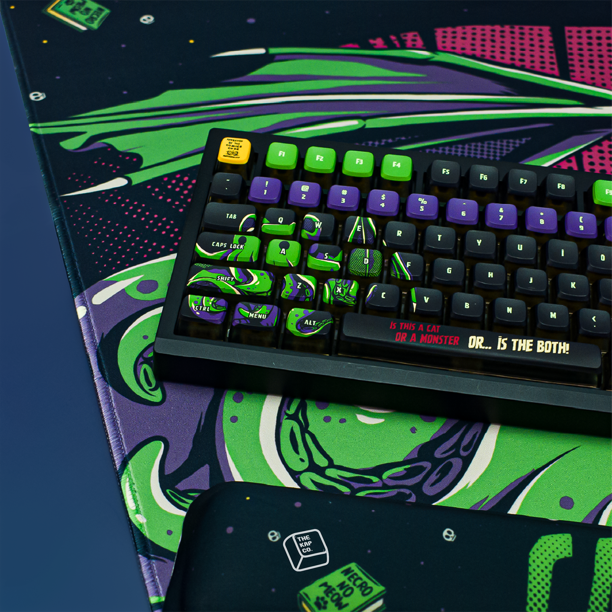 Thekapco x Ilustrata | Cathulhu Keycap Set