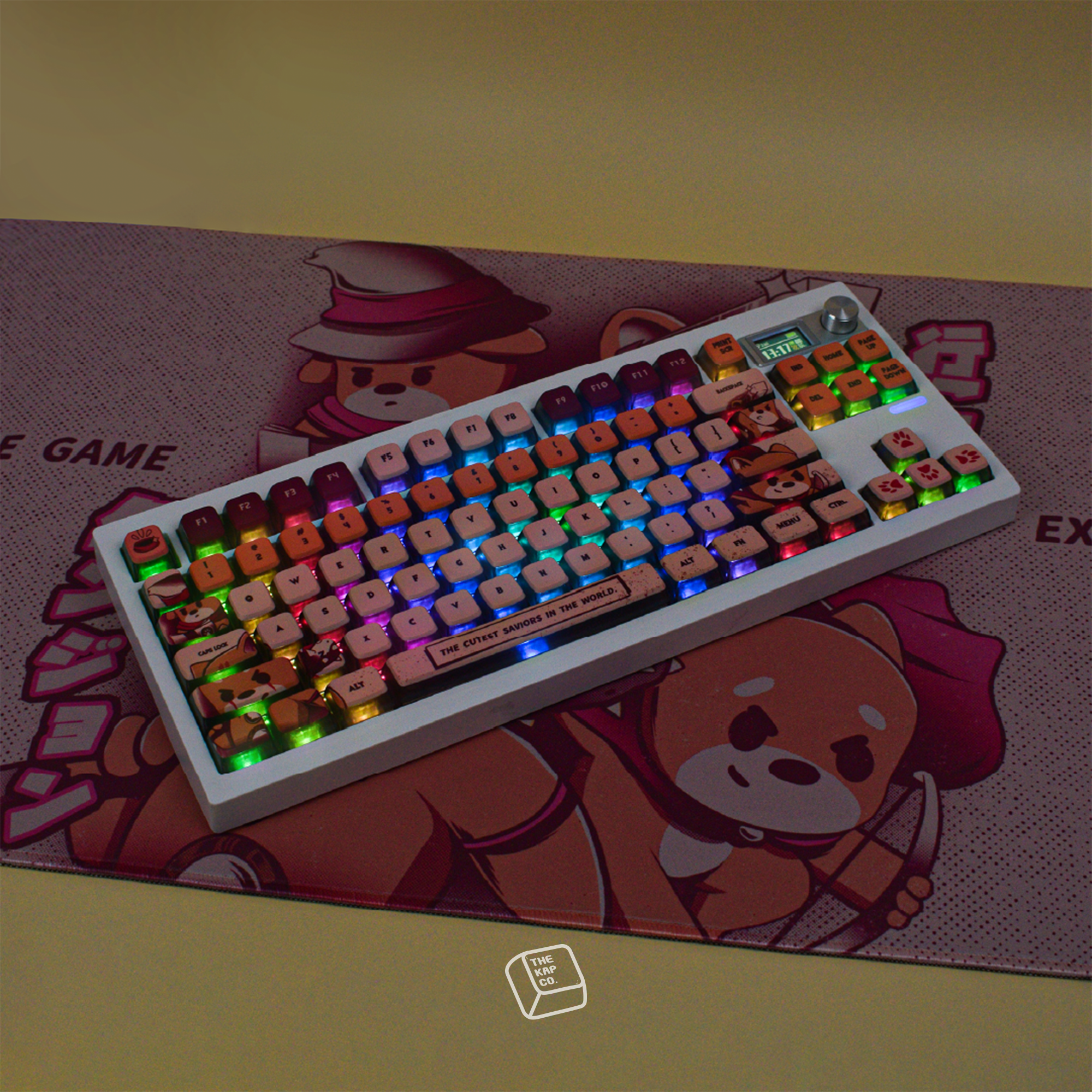 Thekapco x Ilustrata | Dungeon and Doggies Keycap Set