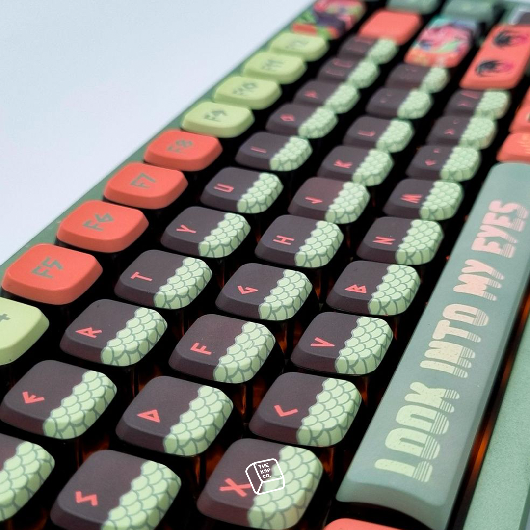 Thekapco x Powdersea | Greekeys Medusa Keycaps