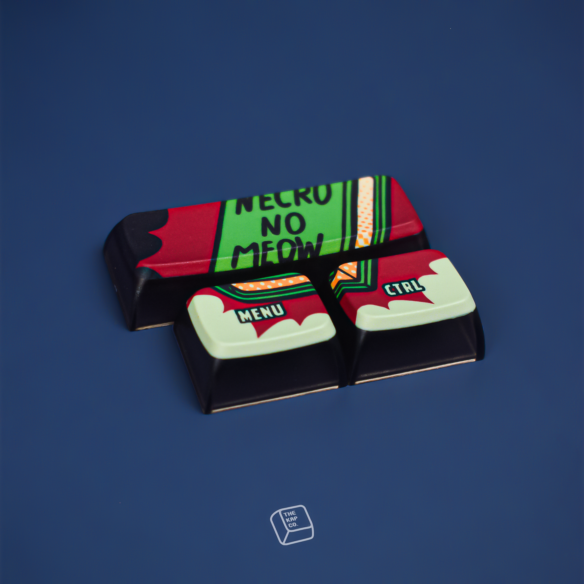 Thekapco x Ilustrata | Cathulhu Keycap Set