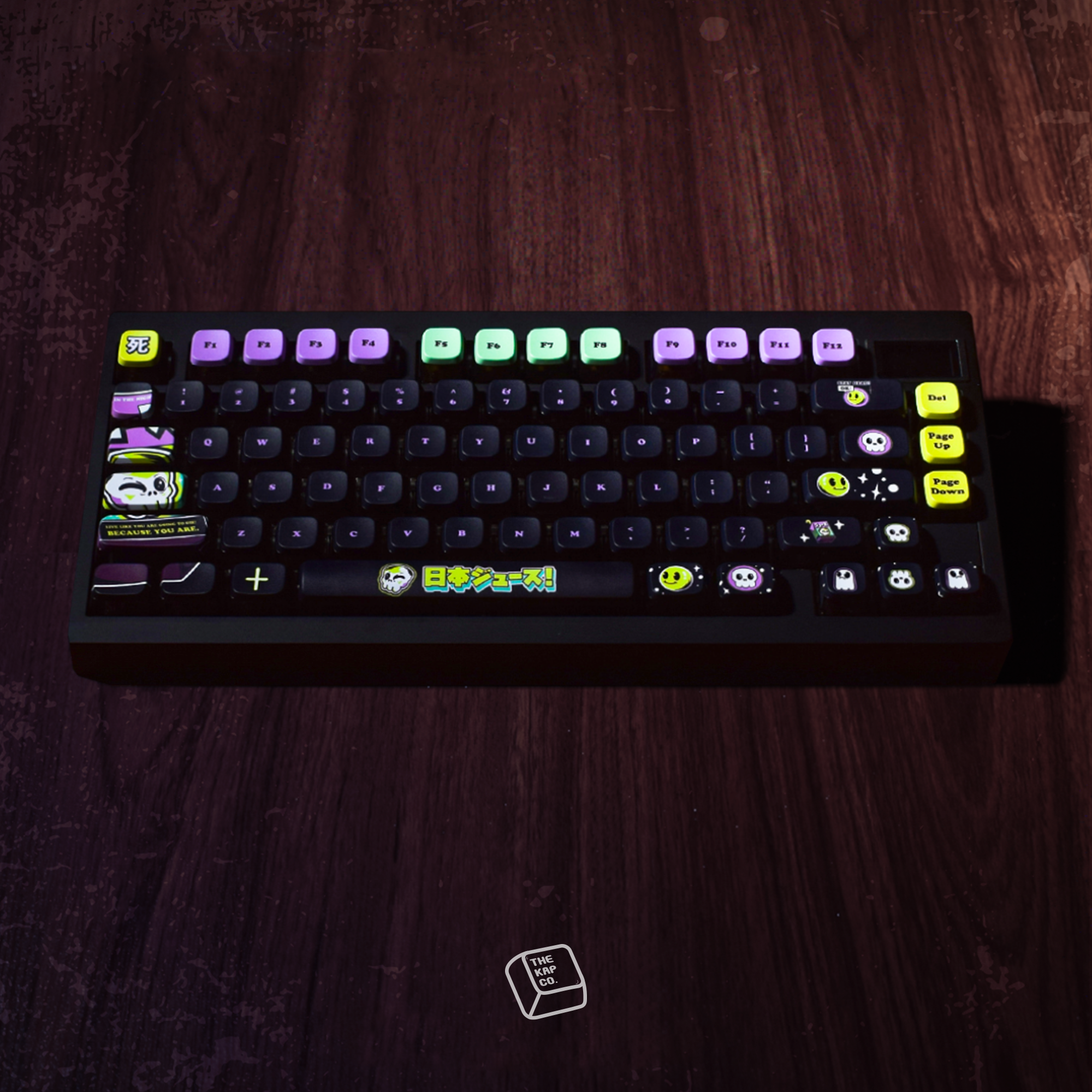 Thekapco x Ilustrata | Japanese Juice Keycaps