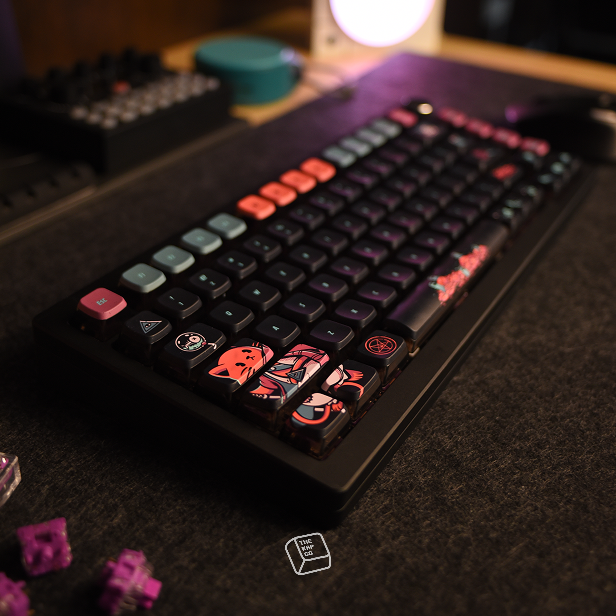 Thekapco x Ilustrata | Nekomancer Keycaps