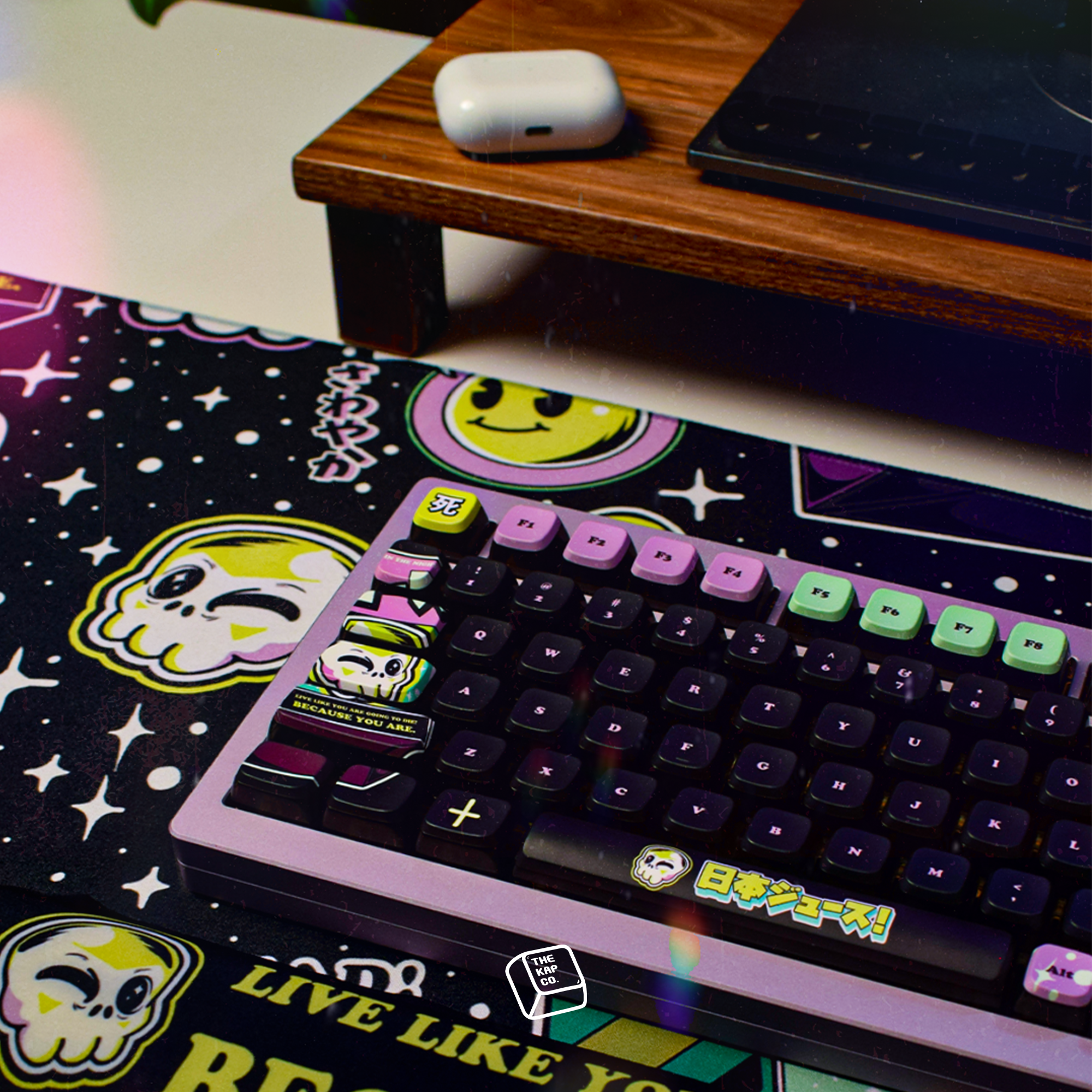 Thekapco x Ilustrata | Japanese Juice Keycaps