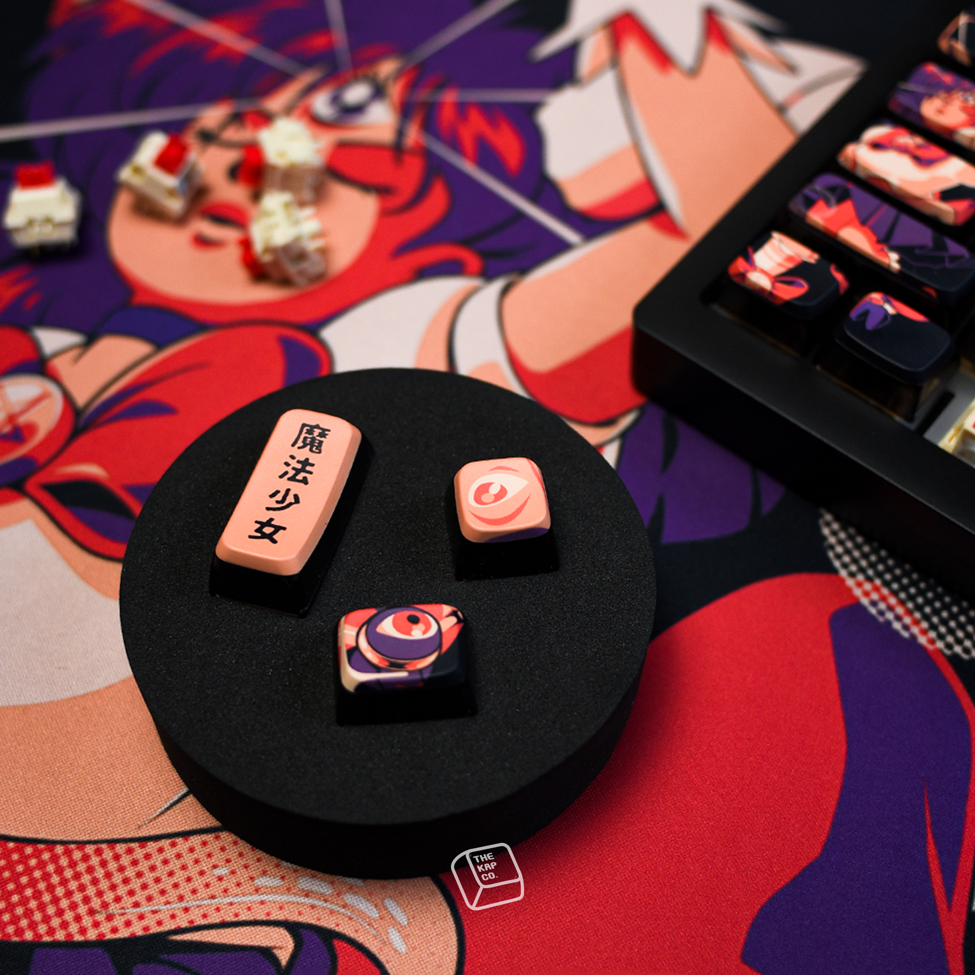 Thekapco x Ilustrata | Baphomagic Girl Keycap Set