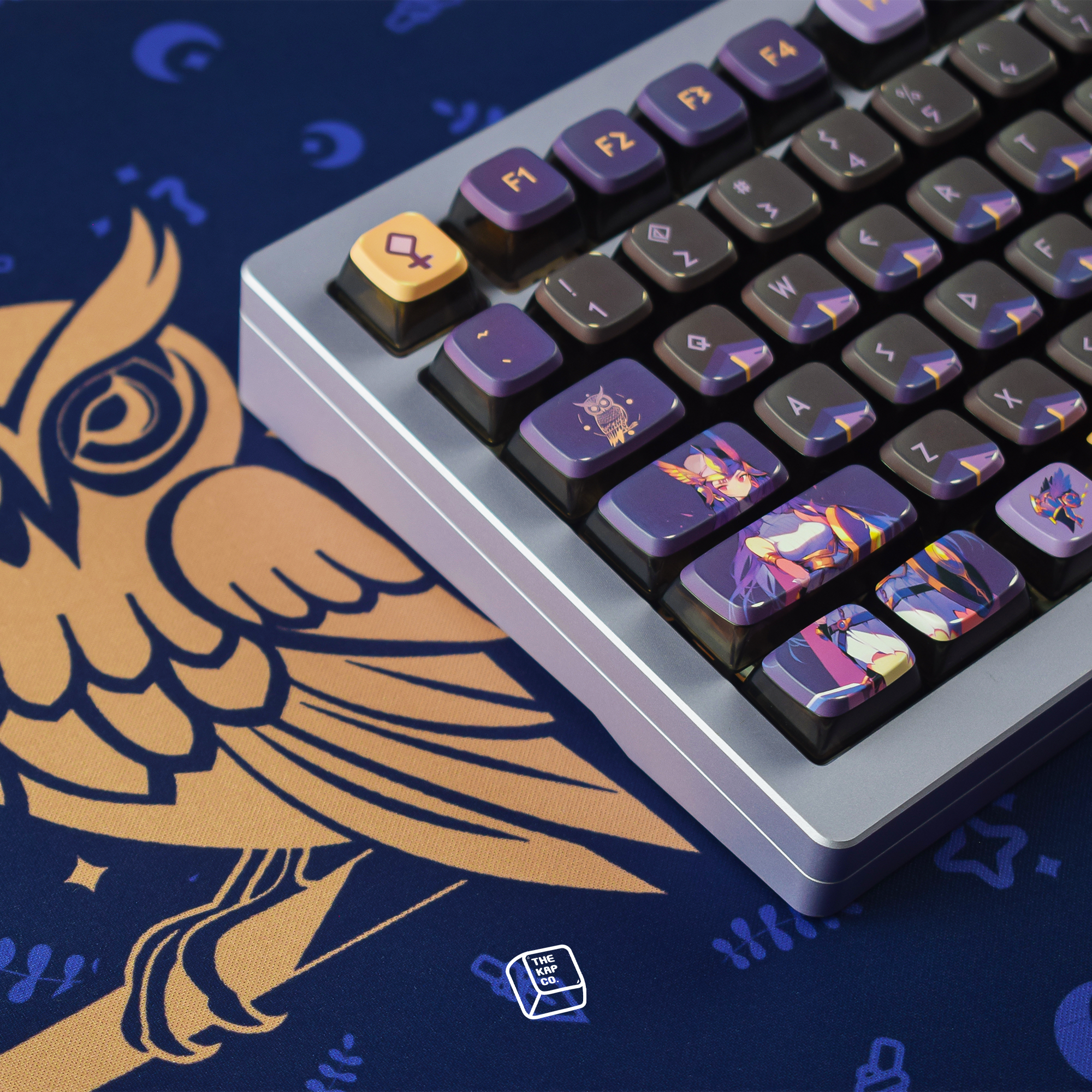 Thekapco x Powdersea | Greekeys Athena Keycaps