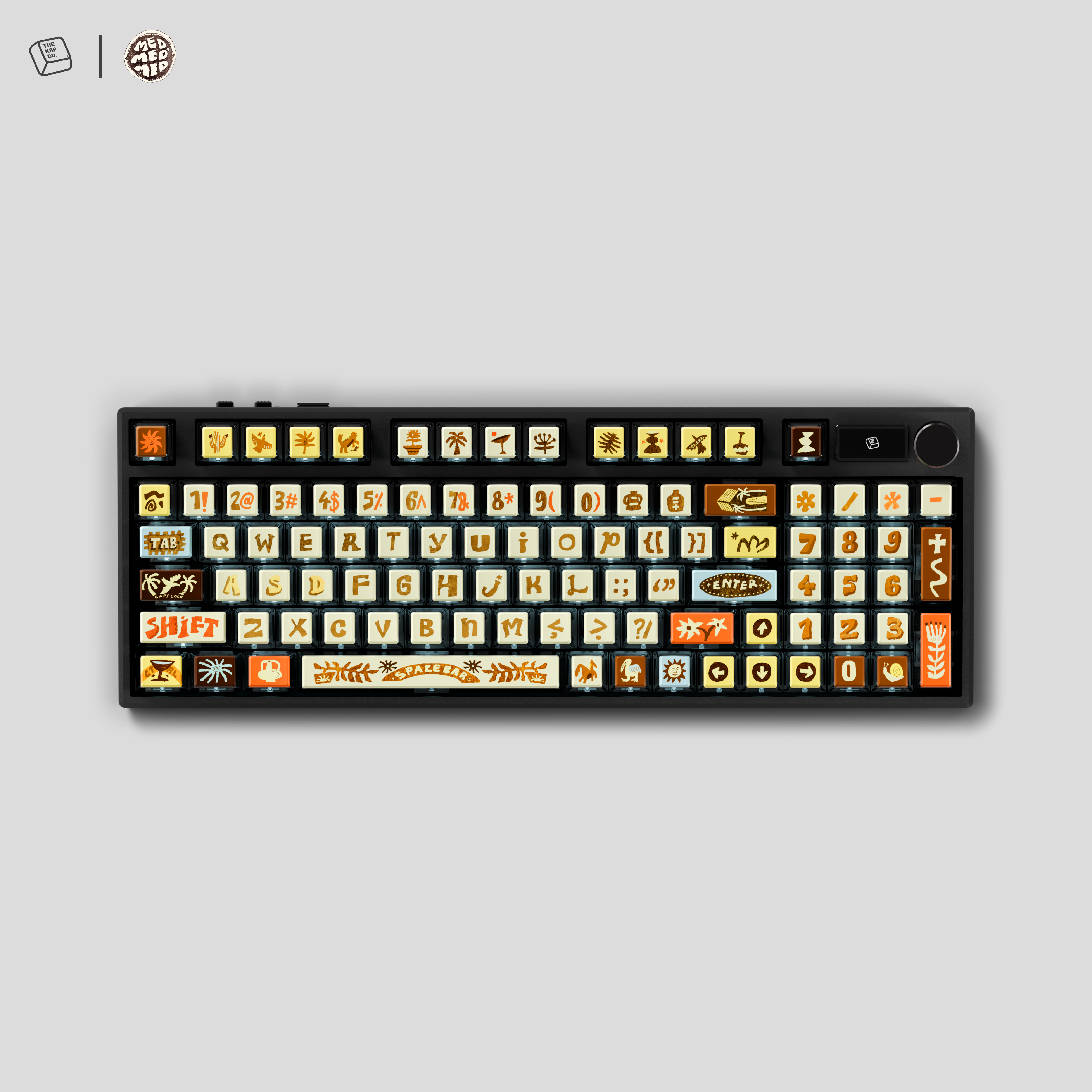 Thekapco x Medmedmedss | Island Time Keycap Set