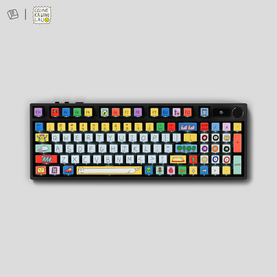 Thekapco x Celine LKW | Playground Keycaps