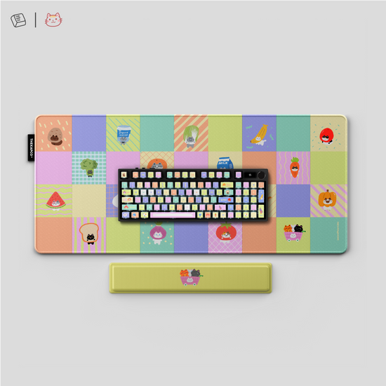 Thekapco x Secondfloorneko | Grocery Cat Wristrest