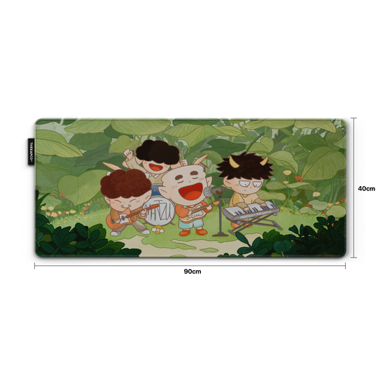 Thekapco x Mantzu | Forest Jam Deskmat