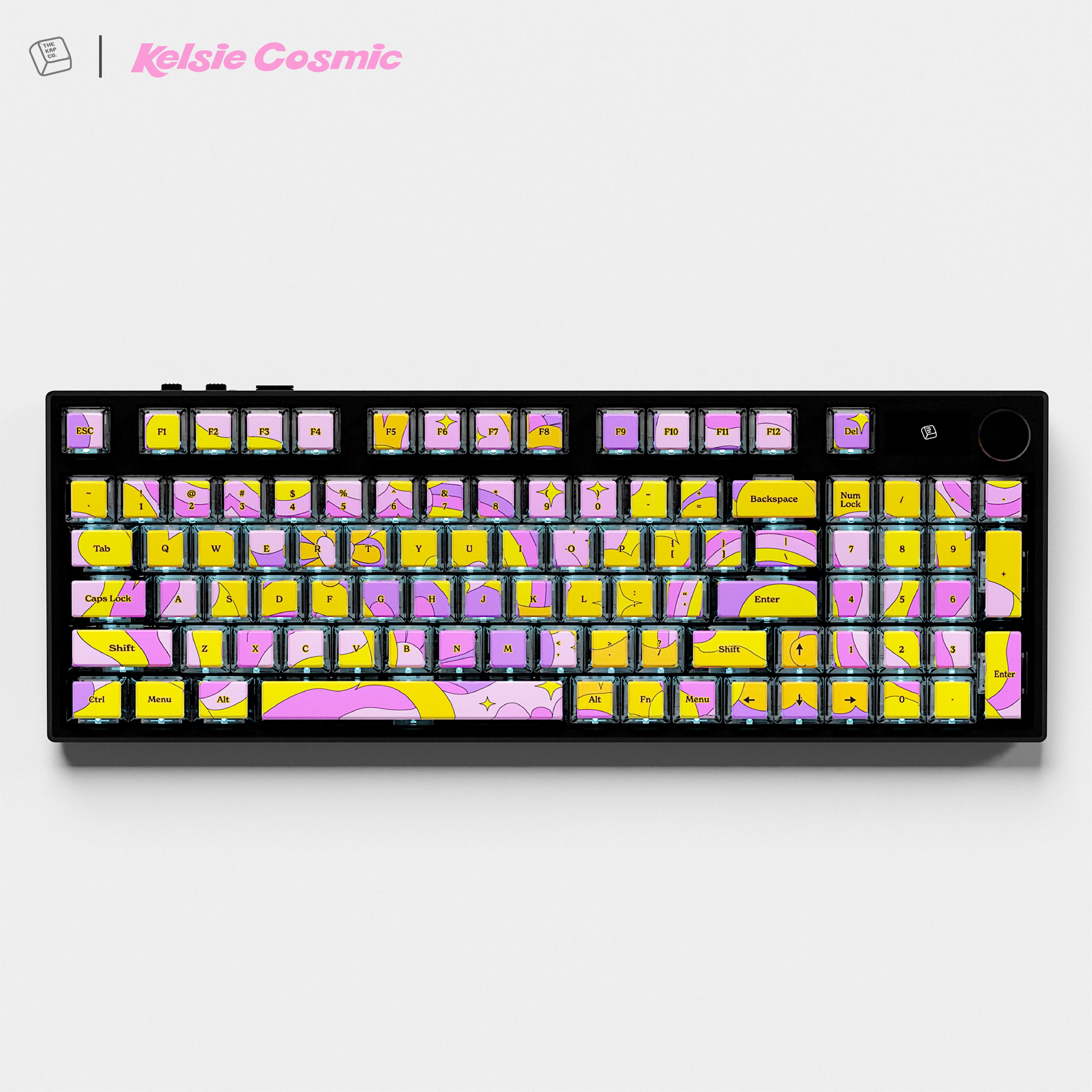 Thekapco x Kelsie Cosmic | Sunset Dream Keycap Set