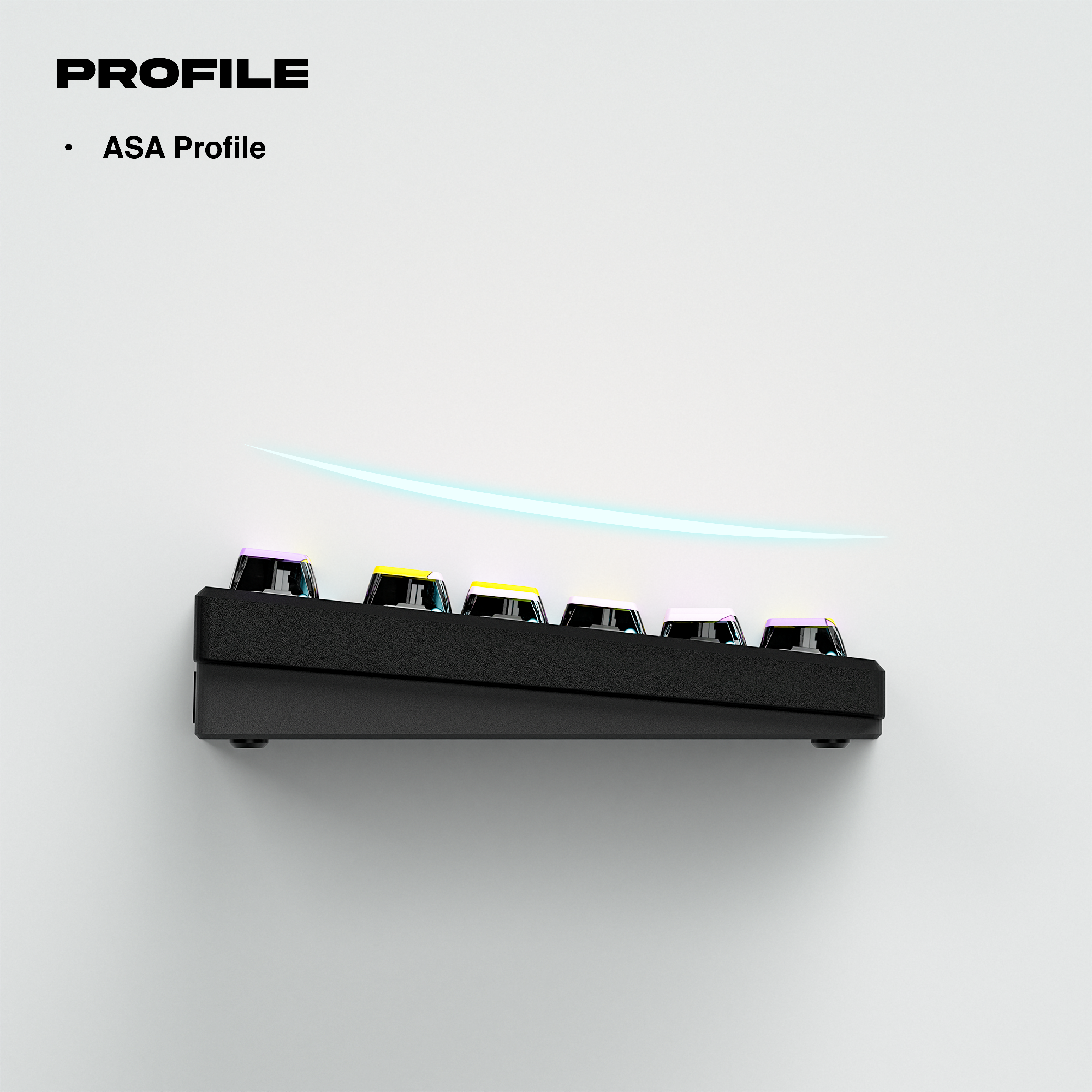 Thekapco x Kelsie Cosmic | Sunset Dream Keycap Set