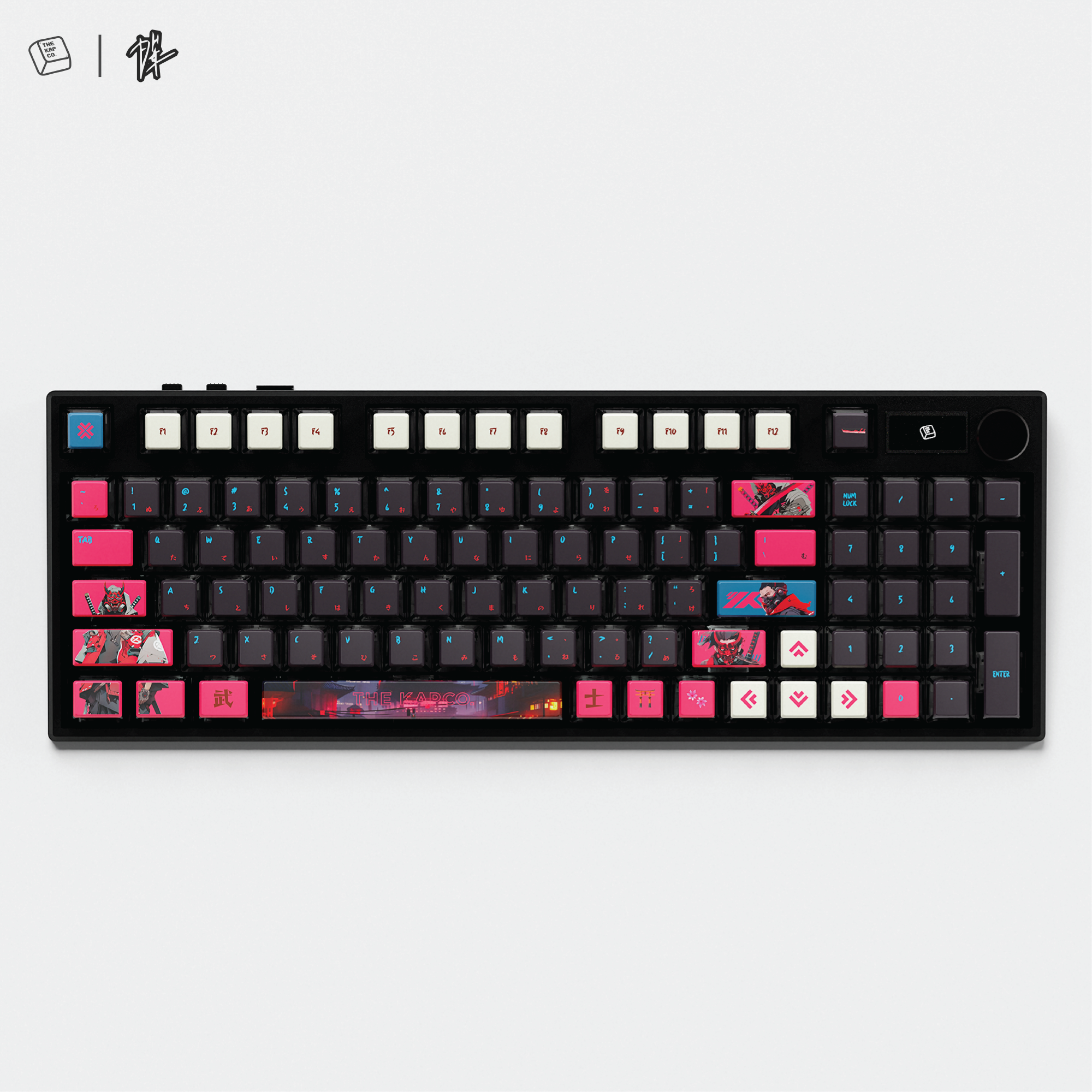 Thekapco x Powdersea | Samurai 3.0 Keycap Set