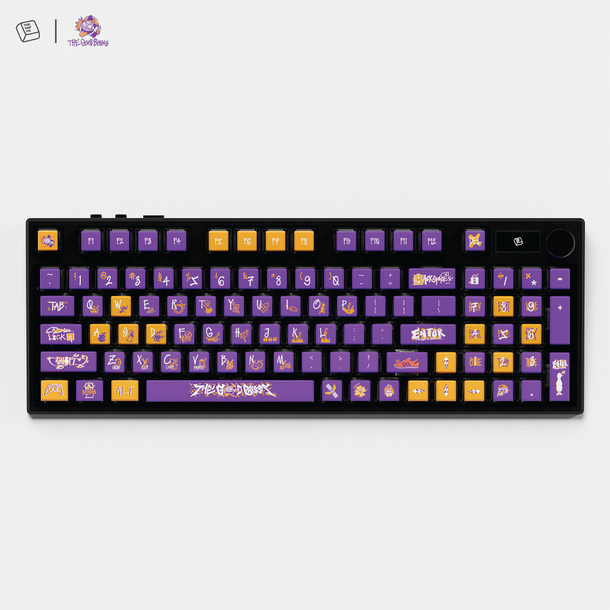 Thekapco x The Good Boisss | Create & Chill Department Keycap Set