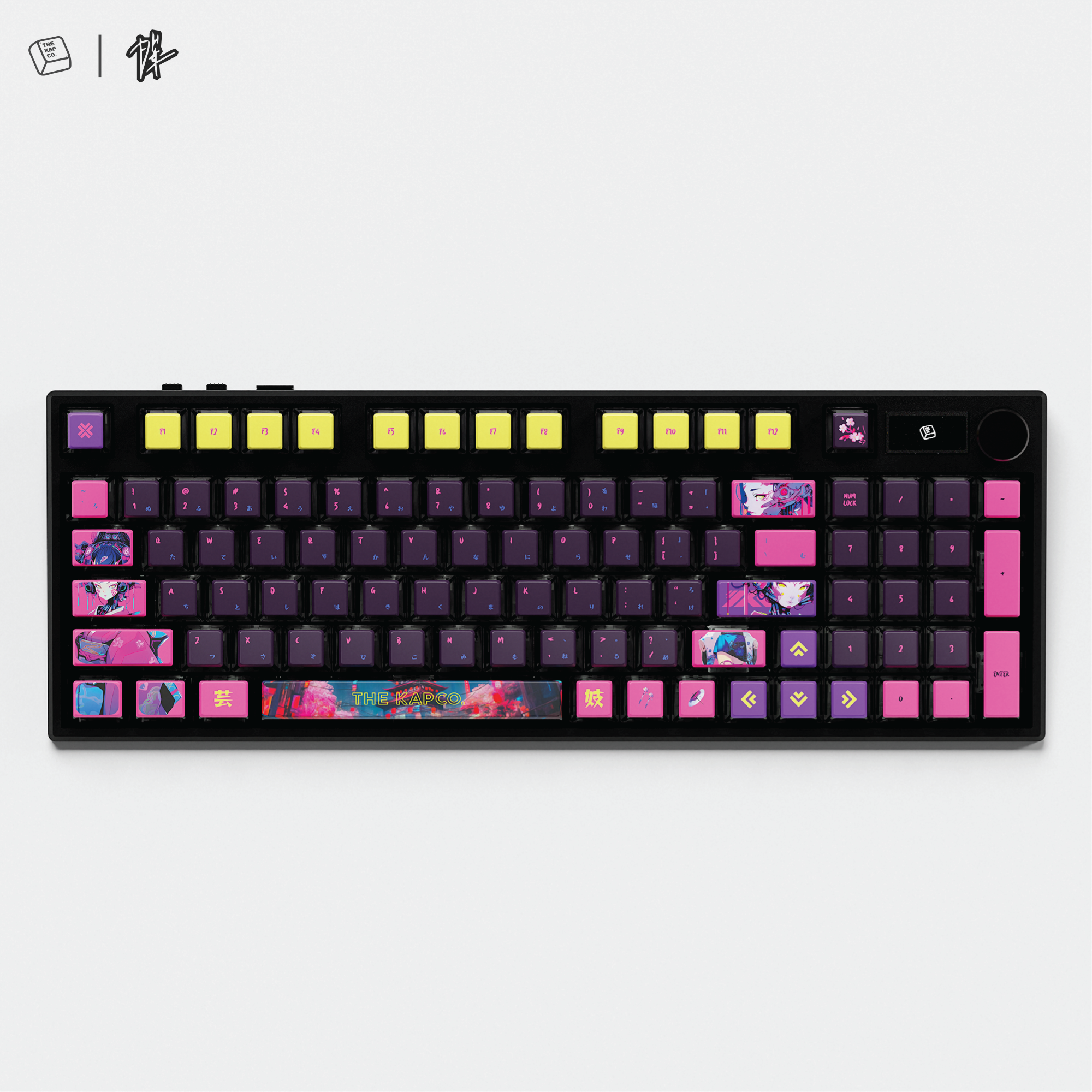 Thekapco x Powdersea | Geisha 3.0 Keycap Set