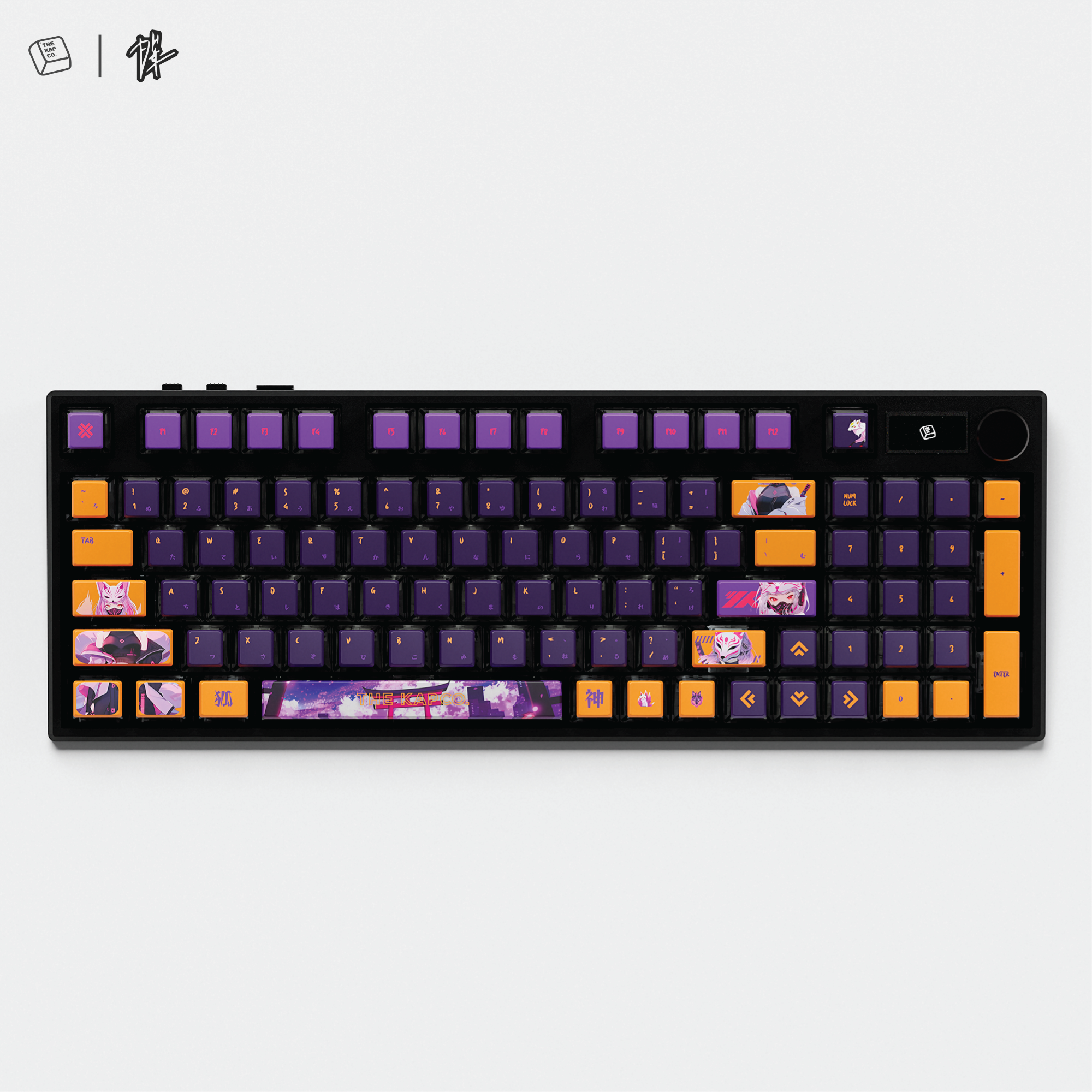 Thekapco x Powdersea | Kitsune 3.0 Keycap Set