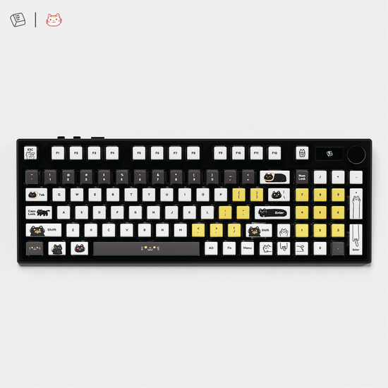 Thekapco x Secondfloorneko | Black Catto Full Set