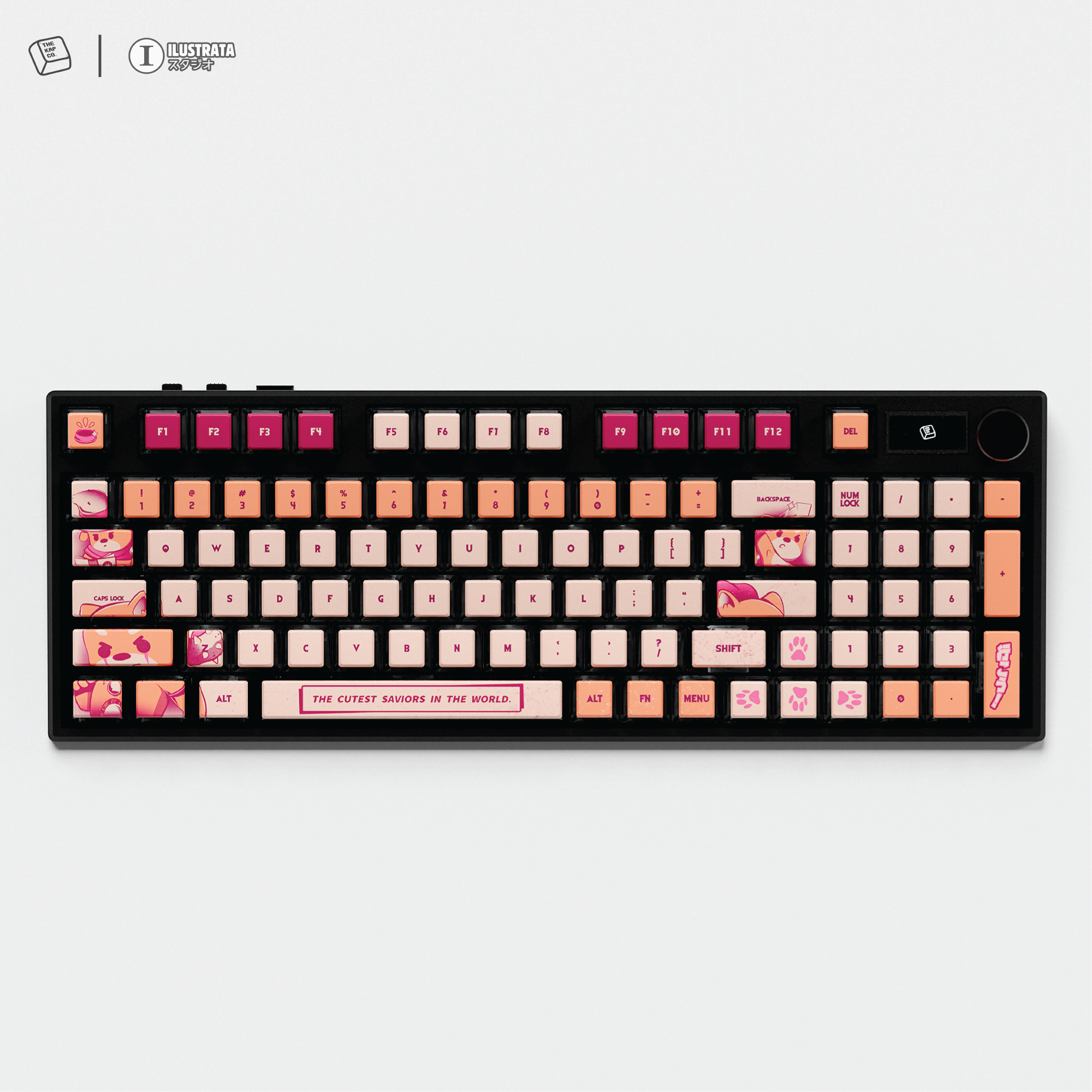 Thekapco x Ilustrata | Dungeon and Doggies Keycap Set