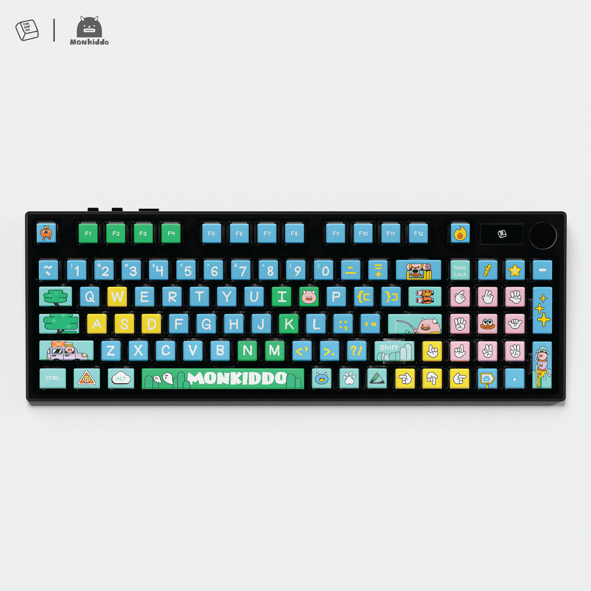Thekapco x Monkiddo | Campkiddo Keycap Set