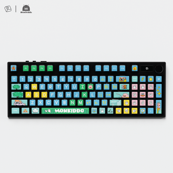 Thekapco x Monkiddo | Campkiddo Keycap Set