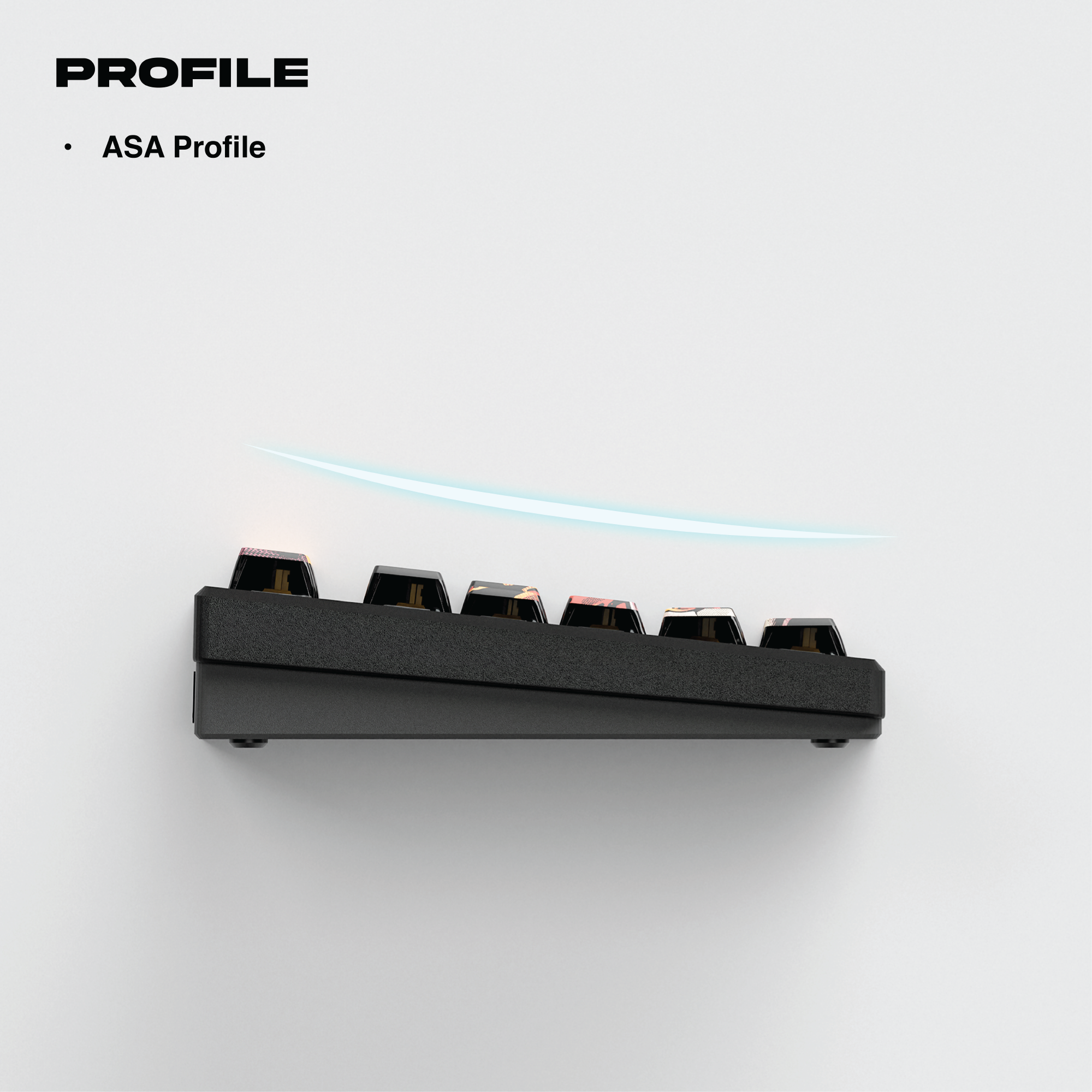 Thekapco x Ilustrata | Black Coffee Attack Keycaps