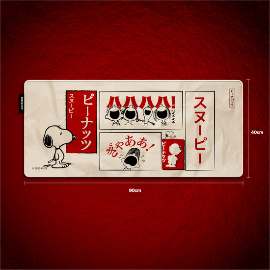 Thekapco x Peanuts | Urban Japan Deskmat - Manga Strip