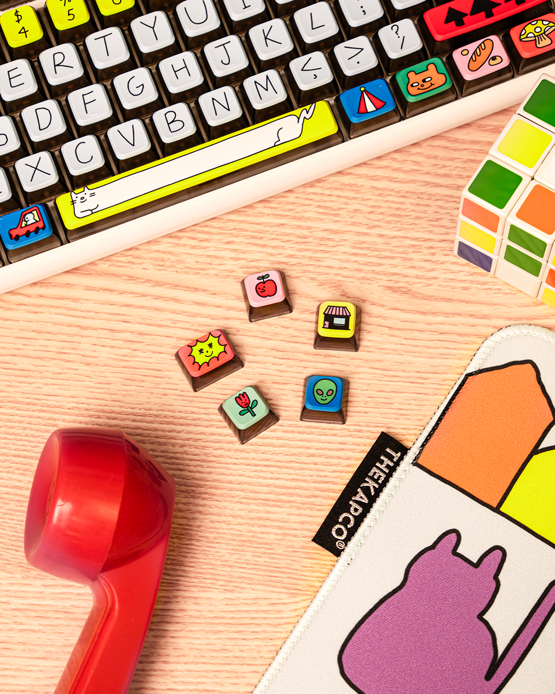 Thekapco x Celine LKW | Playground Deskmat / Wristrest