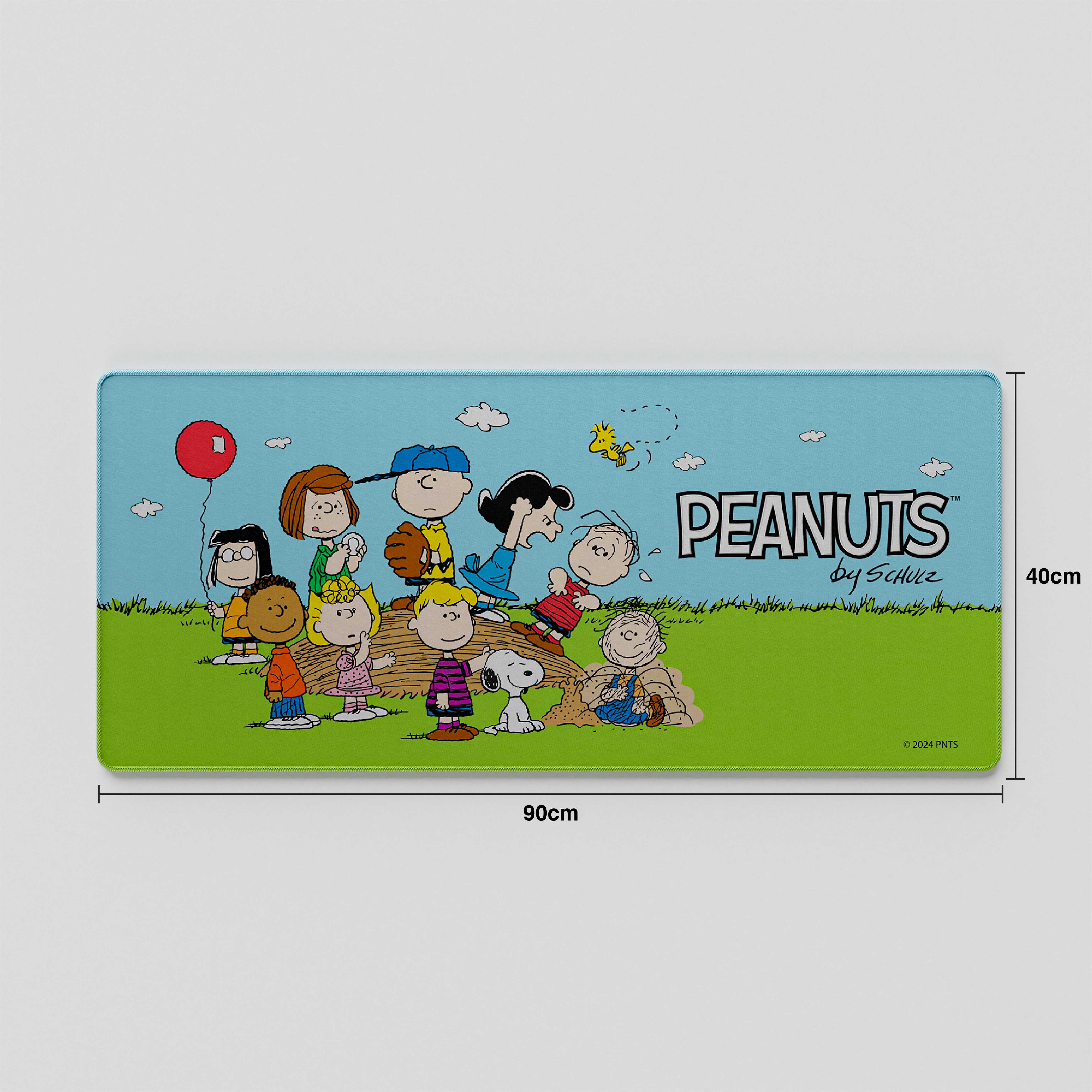Thekapco x Peanuts | The Peanuts by Schulz Deskmat / Wristrest
